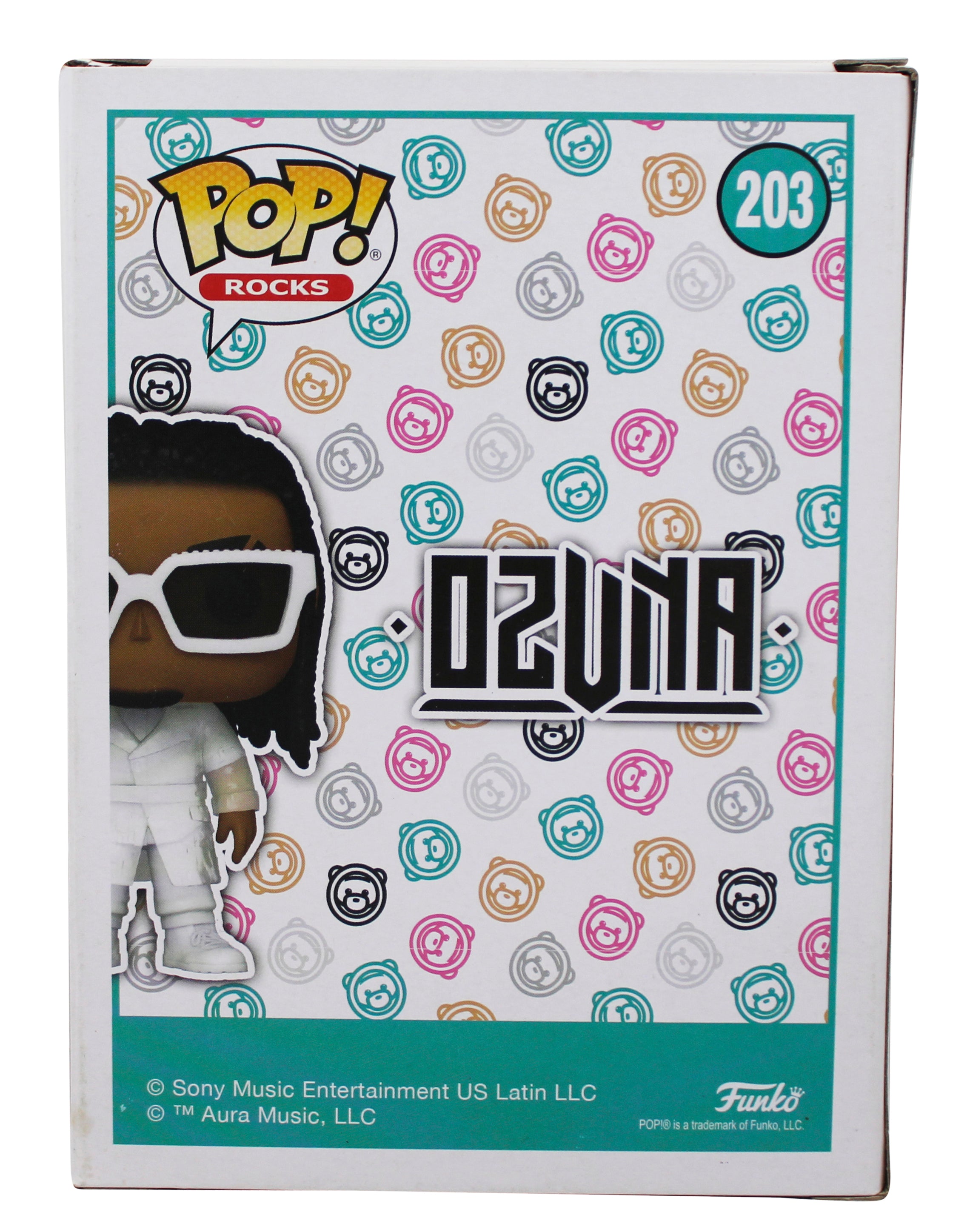 Ozuna Authentic Signed Ozuna #203 Funko Pop Vinyl Figure PSA/DNA #AP84504