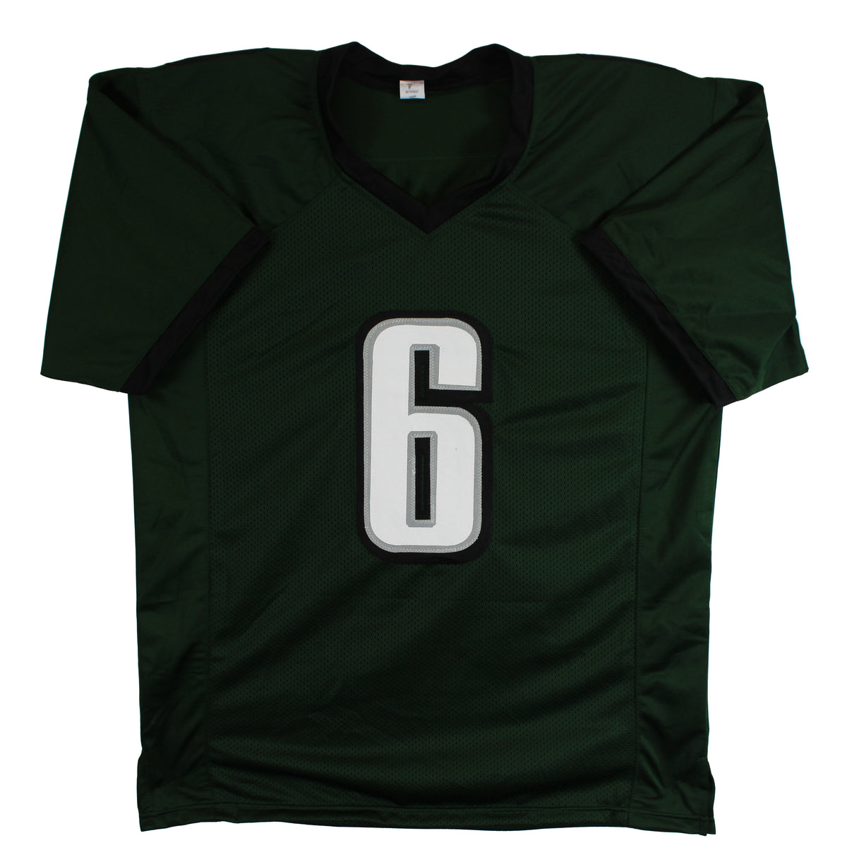 DeVonta Smith Authentic Signed Green Pro Style Jersey BAS Witnessed 2