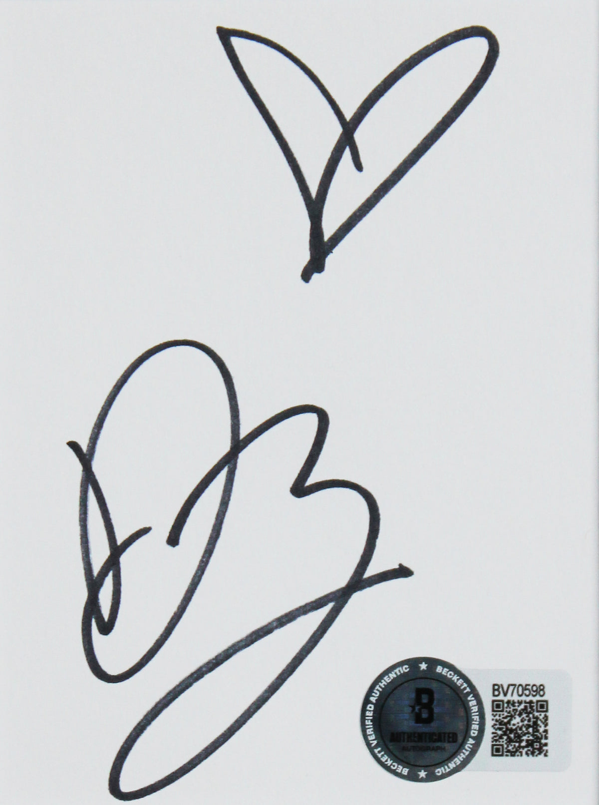 Adam Sandler & Drew Barrymore The Wedding Singer Signed Framed Display BAS