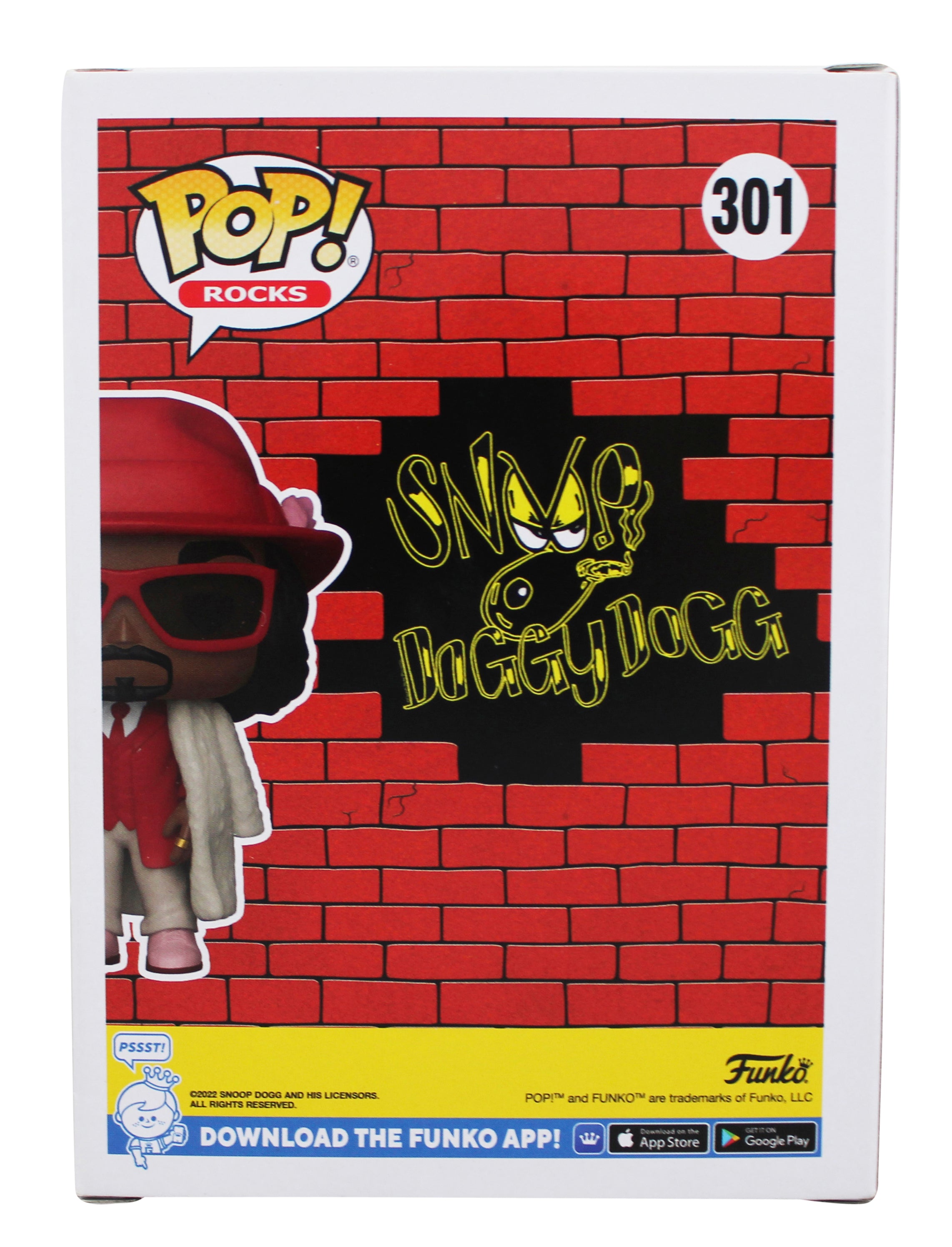 Snoop Dogg Authentic Signed #301 Funko Pop Vinyl Figure PSA/DNA #AP84497