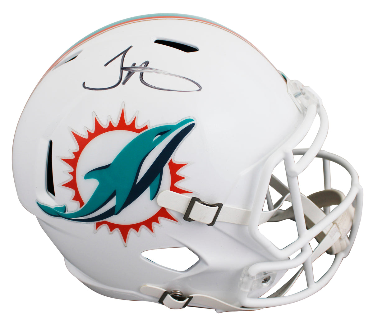 Dolphins Tyreek Hill Signed Full Size Speed Rep Helmet BAS Witnessed #3W158409