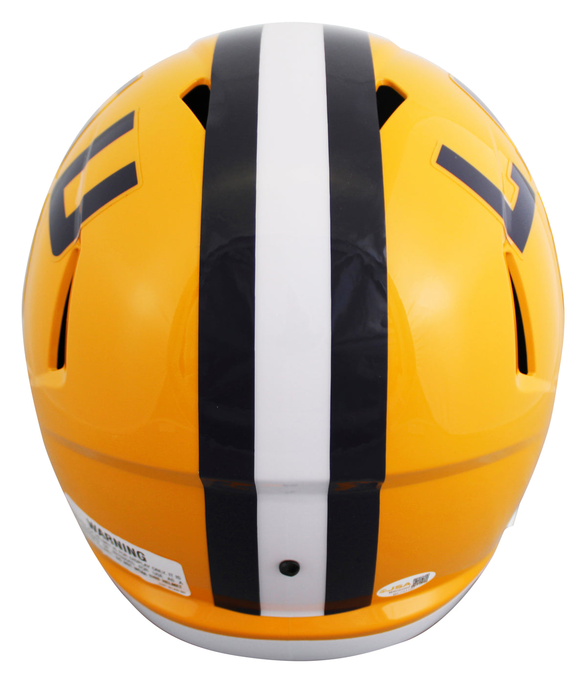 LSU Whit Weeks Authentic Signed Full Size Speed Rep Helmet JSA Witnessed