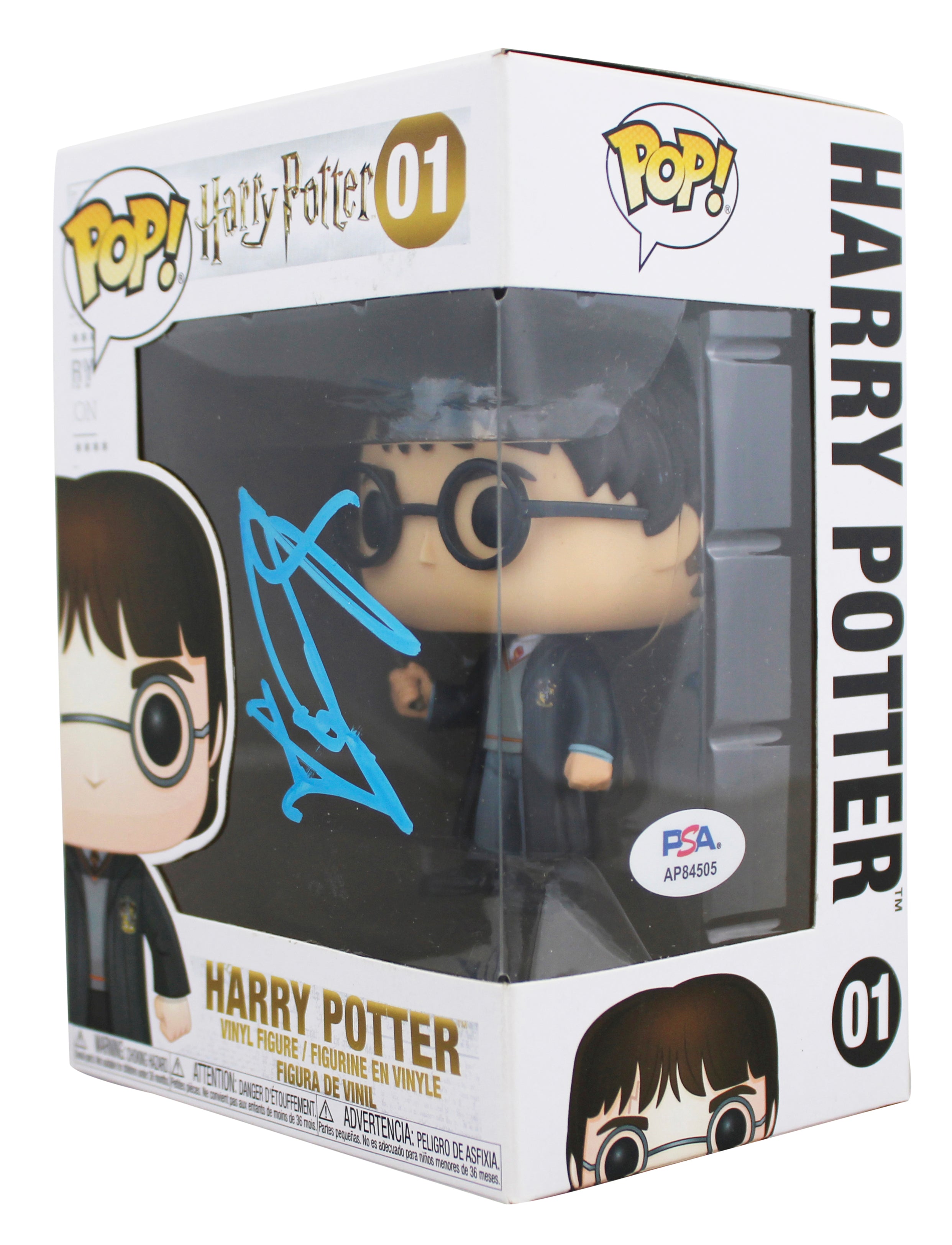 Daniel Radcliffe Harry Potter Signed #01 Funko Pop Vinyl Figure PSA #AP84505
