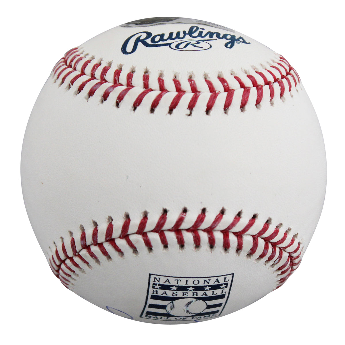 Braves Andruw Jones Signed Hall OF Fame Logo Oml Baseball BAS #BY103707