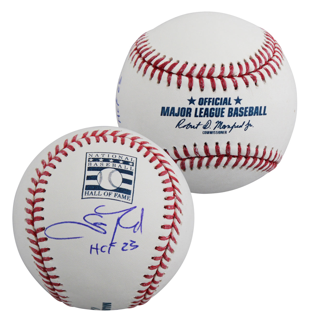 Phillies Scott Rolen "HOF 23" Signed Hall OF Fame Logo Baseball BAS #BY103708