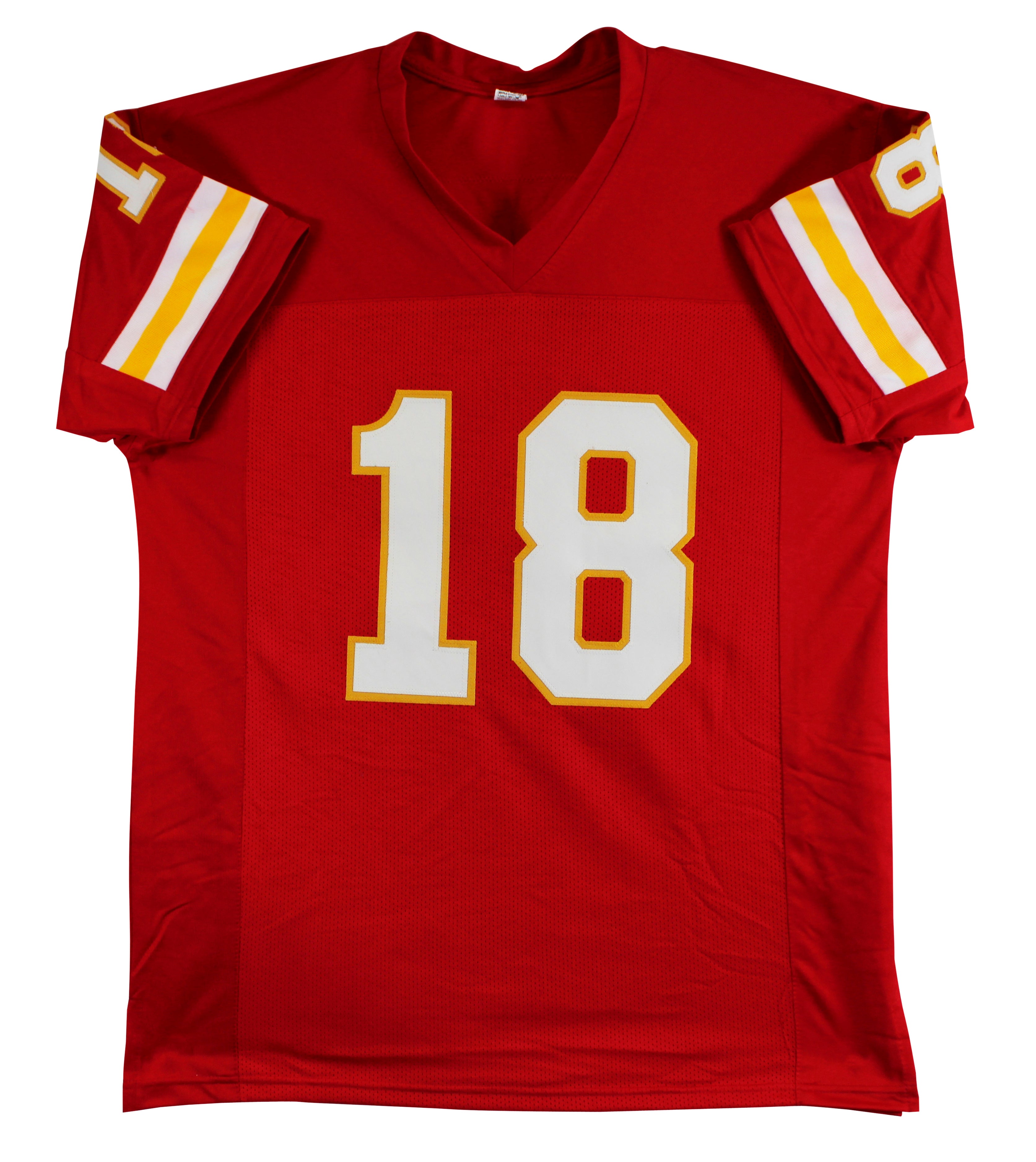 Emmitt Thomas HOF "2008" Authentic Signed Red Pro Style Jersey BAS Witnessed