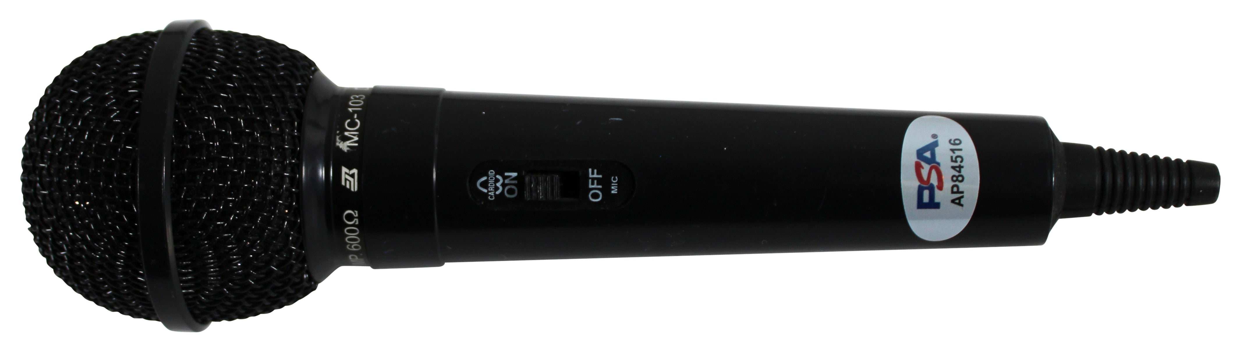John Travolta Authentic Signed Microphone Autographed PSA/DNA #AP84516
