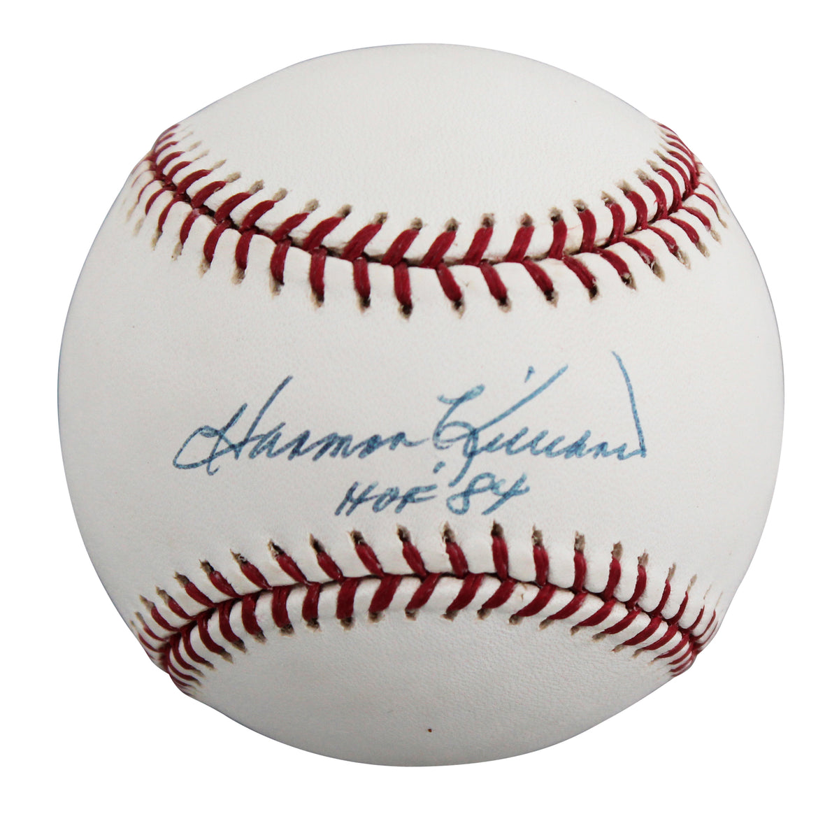 Twins Harmon Killebrew "HOF 84" Authentic Signed Selig Baseball BAS #BY031110