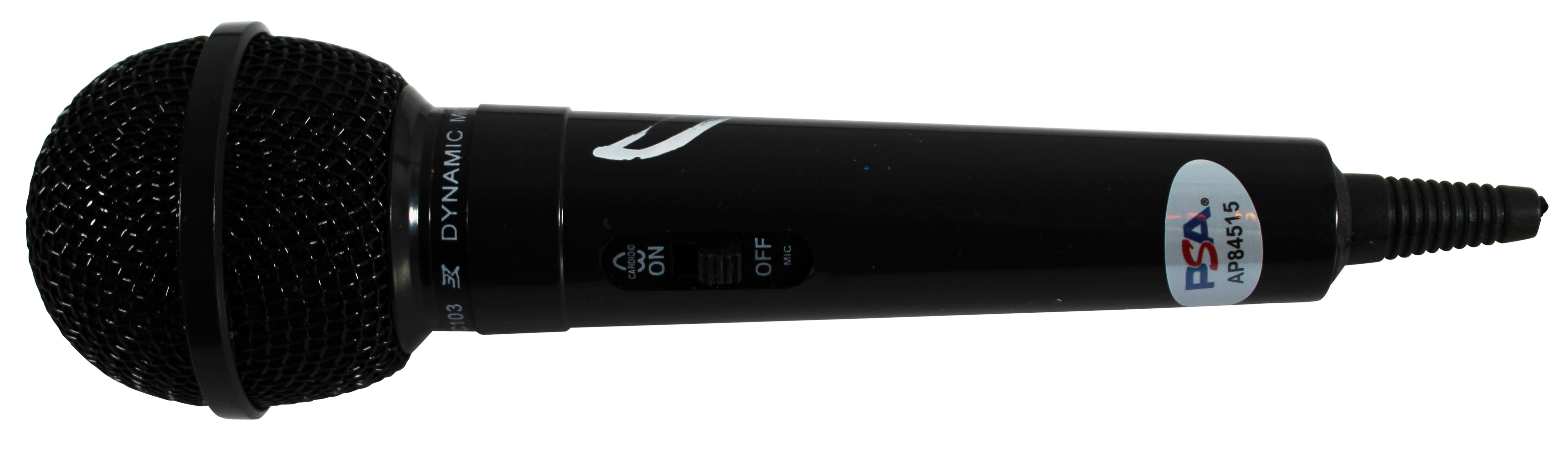 John Travolta Authentic Signed Microphone Autographed PSA/DNA #AP84515