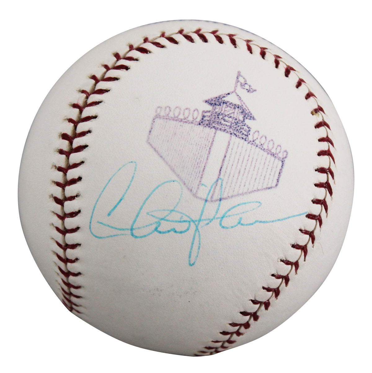 Charlie Sheen Major League Signed California Penal League Baseball BAS #BY031111
