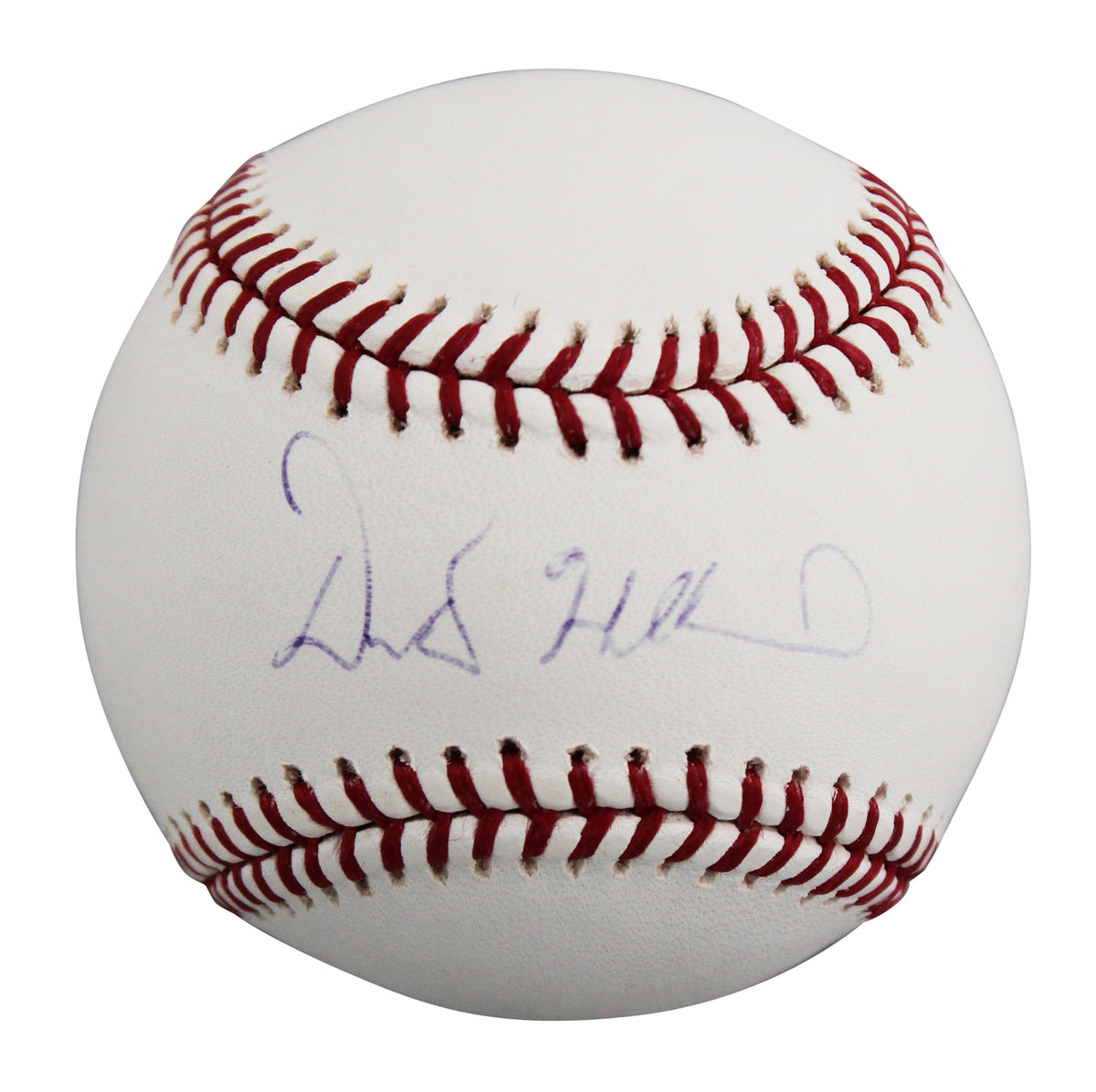 Rangers Derek Holland Authentic Signed Allen Selig OML Baseball BAS #BY031106