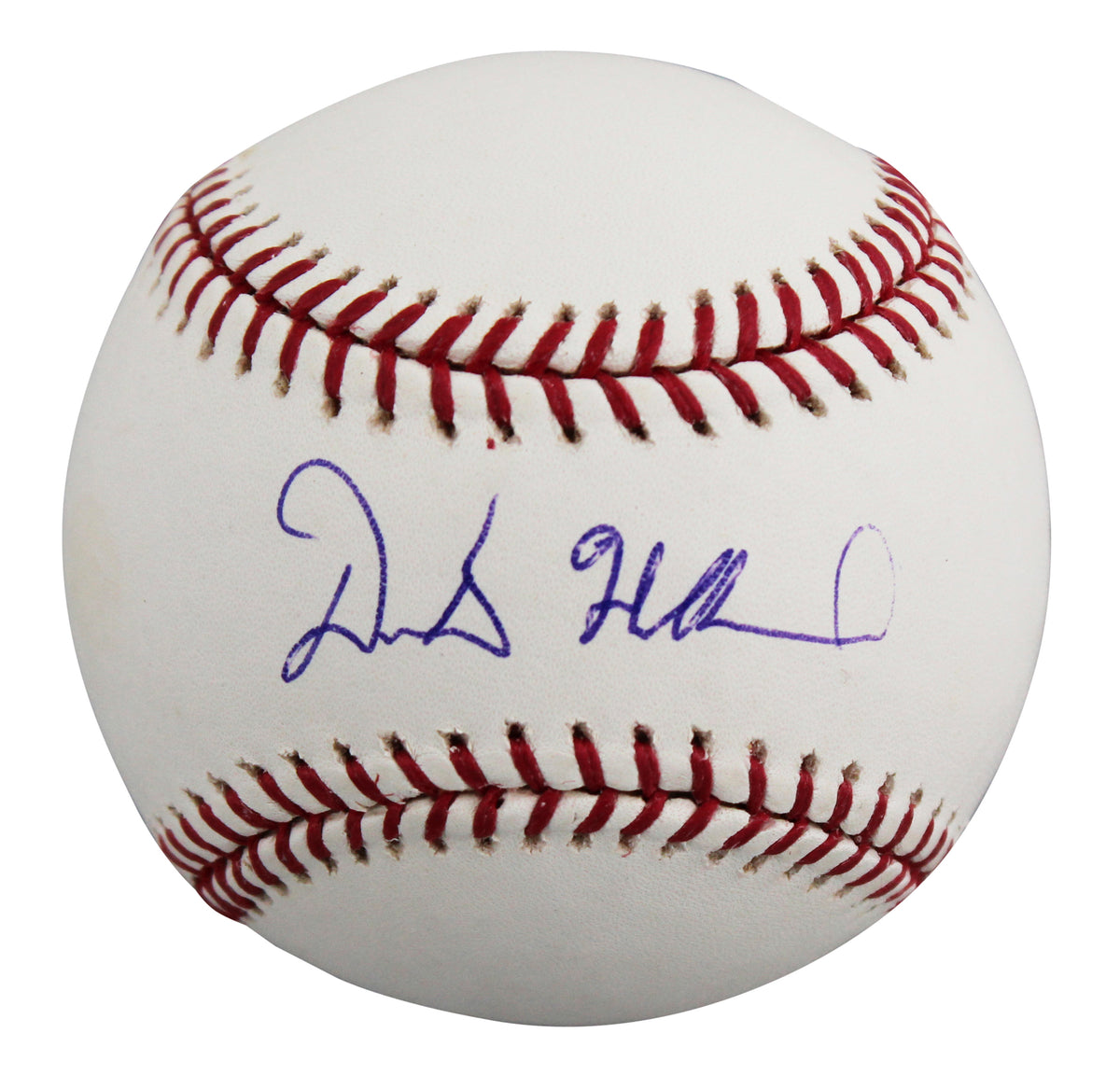 Rangers Derek Holland Authentic Signed Allen Selig OML Baseball BAS #BY031105