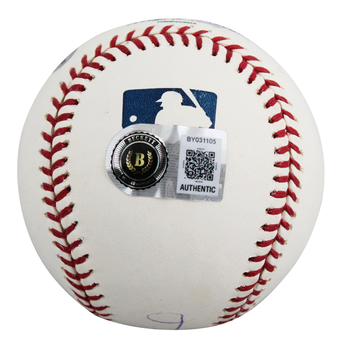 Rangers Derek Holland Authentic Signed Allen Selig OML Baseball BAS #BY031105