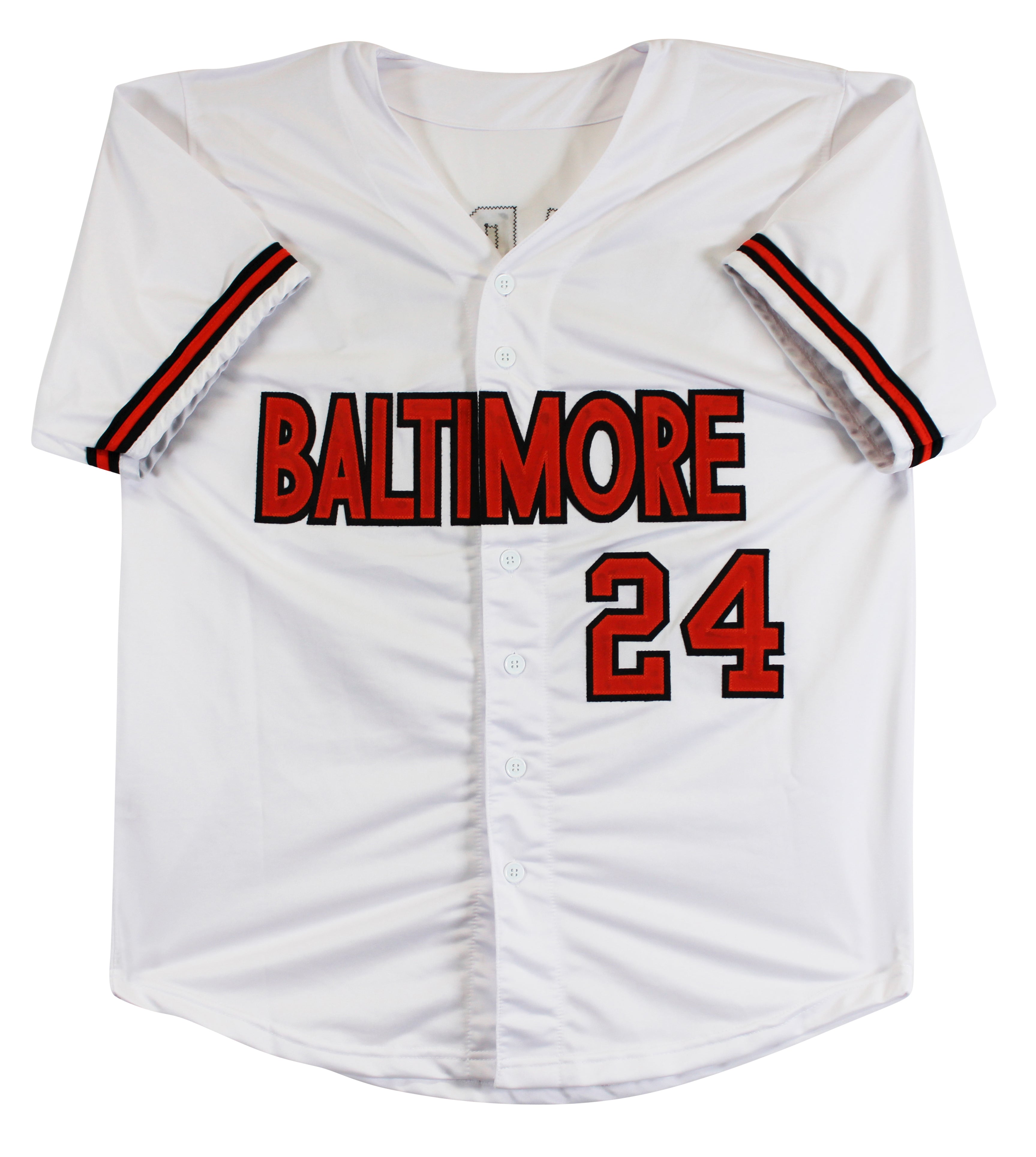 Rick Dempsey "1983 World Series MVP" Signed White Pro Style Jersey BAS Witnessed