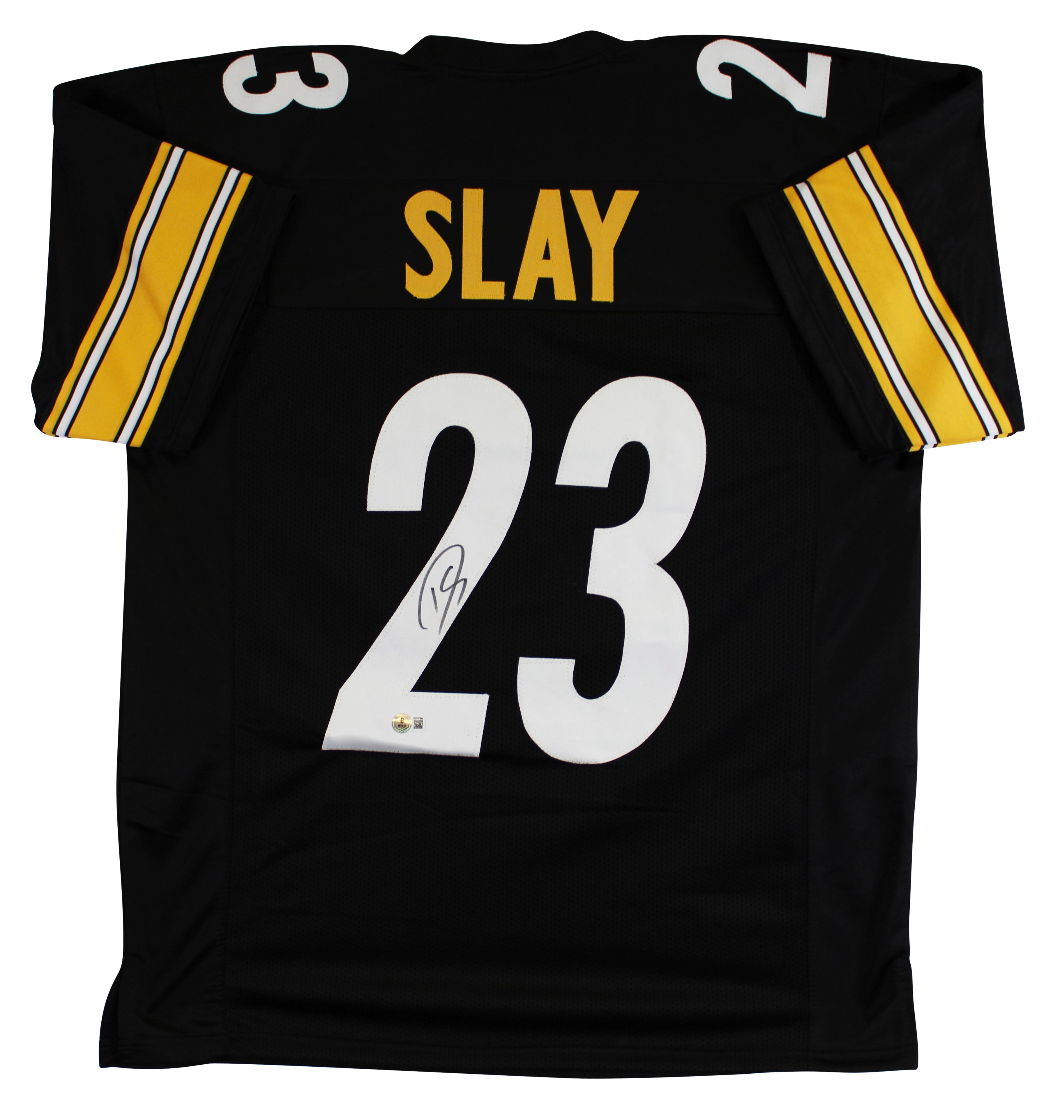Darius Slay Jr. Authentic Signed Black Pro Style Jersey BAS Witnessed
