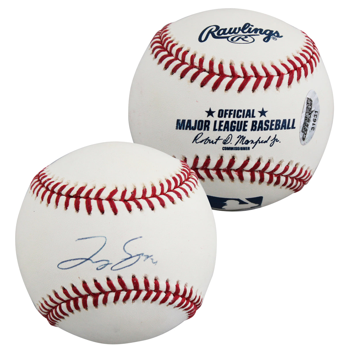 Astros George Springer Authentic Signed Manfred OML Baseball BAS #BY031101