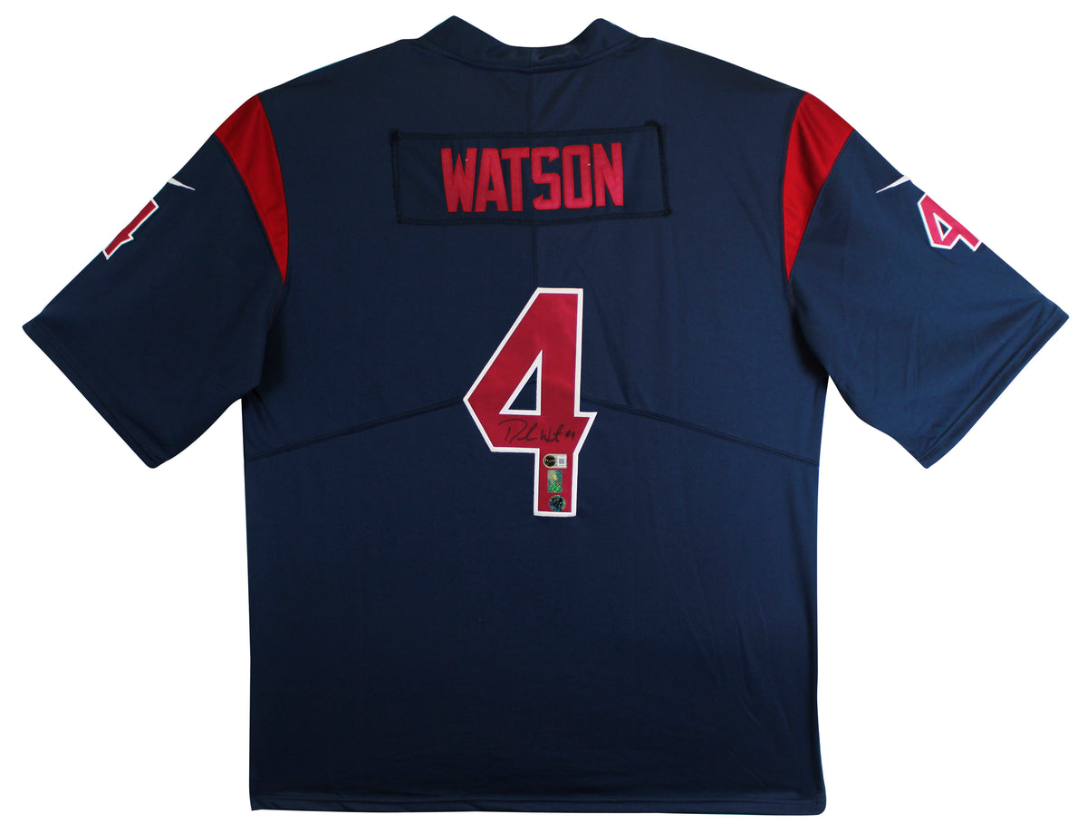 Texans Deshaun Watson Authentic Signed Navy Nike Jersey BAS #BY093002