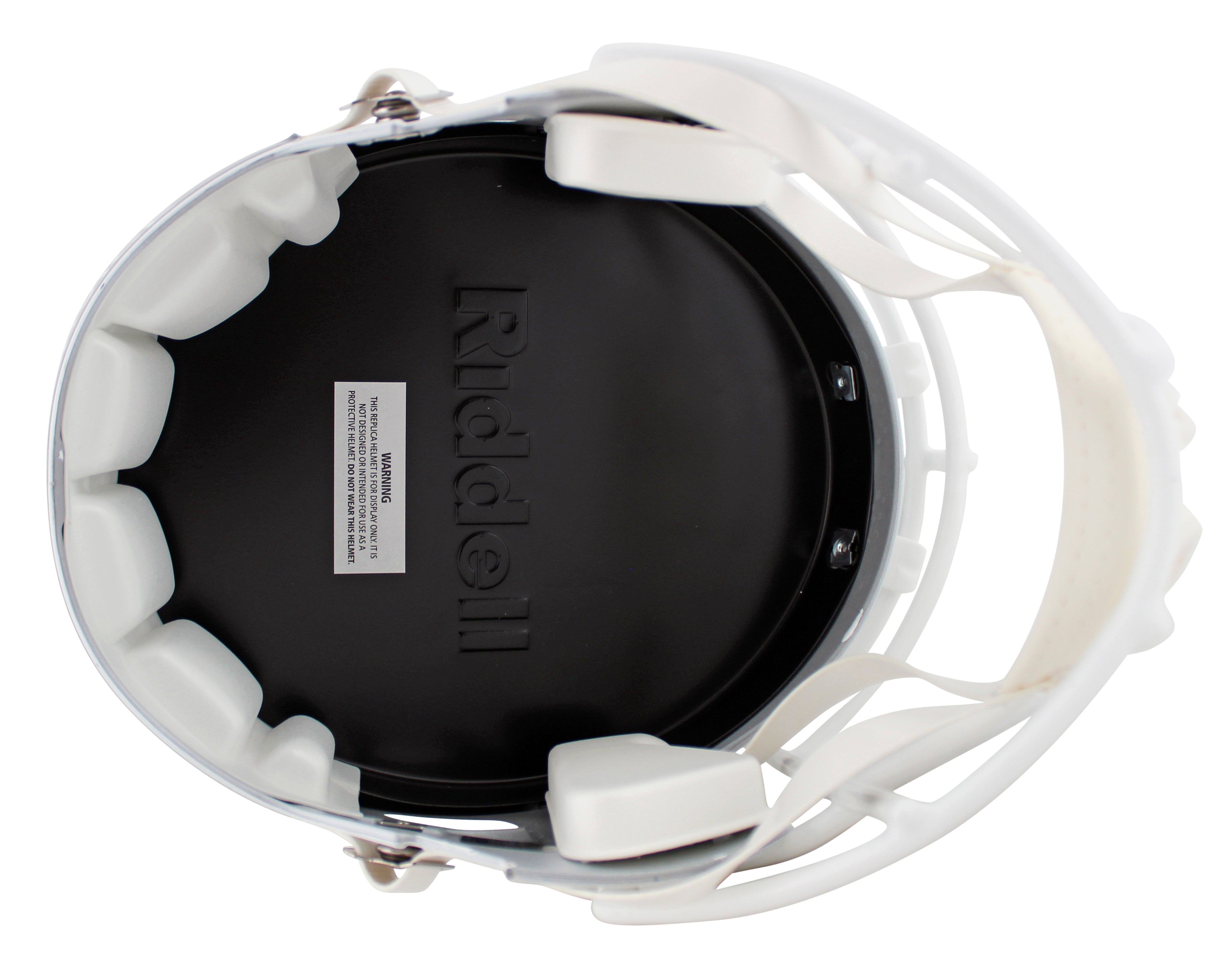 Vikings Justin Jefferson Signed STS III Full Size Speed Rep Helmet W/ Case BAS W