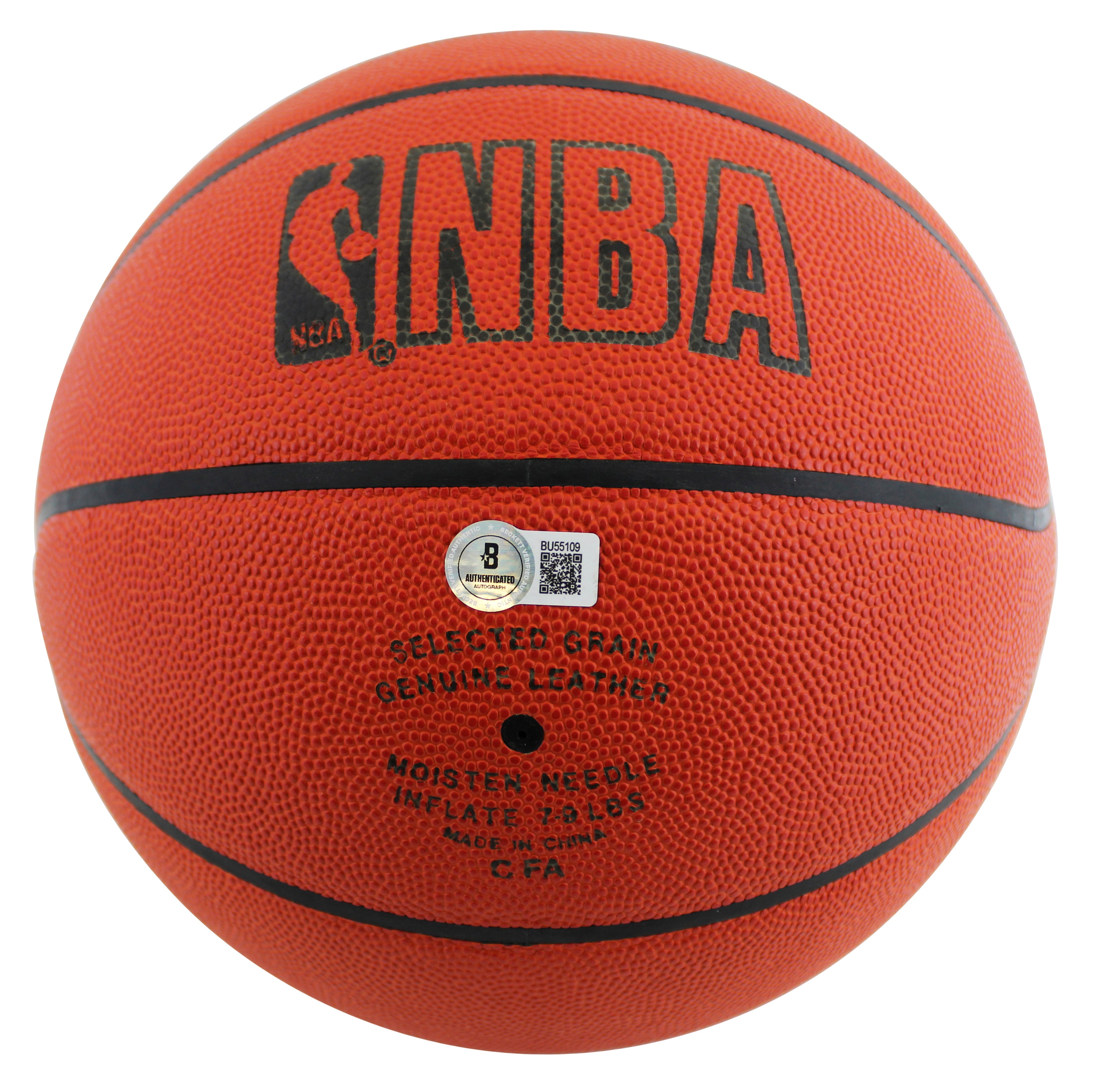 Celtics Bob Cousy Signed Spalding Official NBA Game Basketball BAS #BU55109