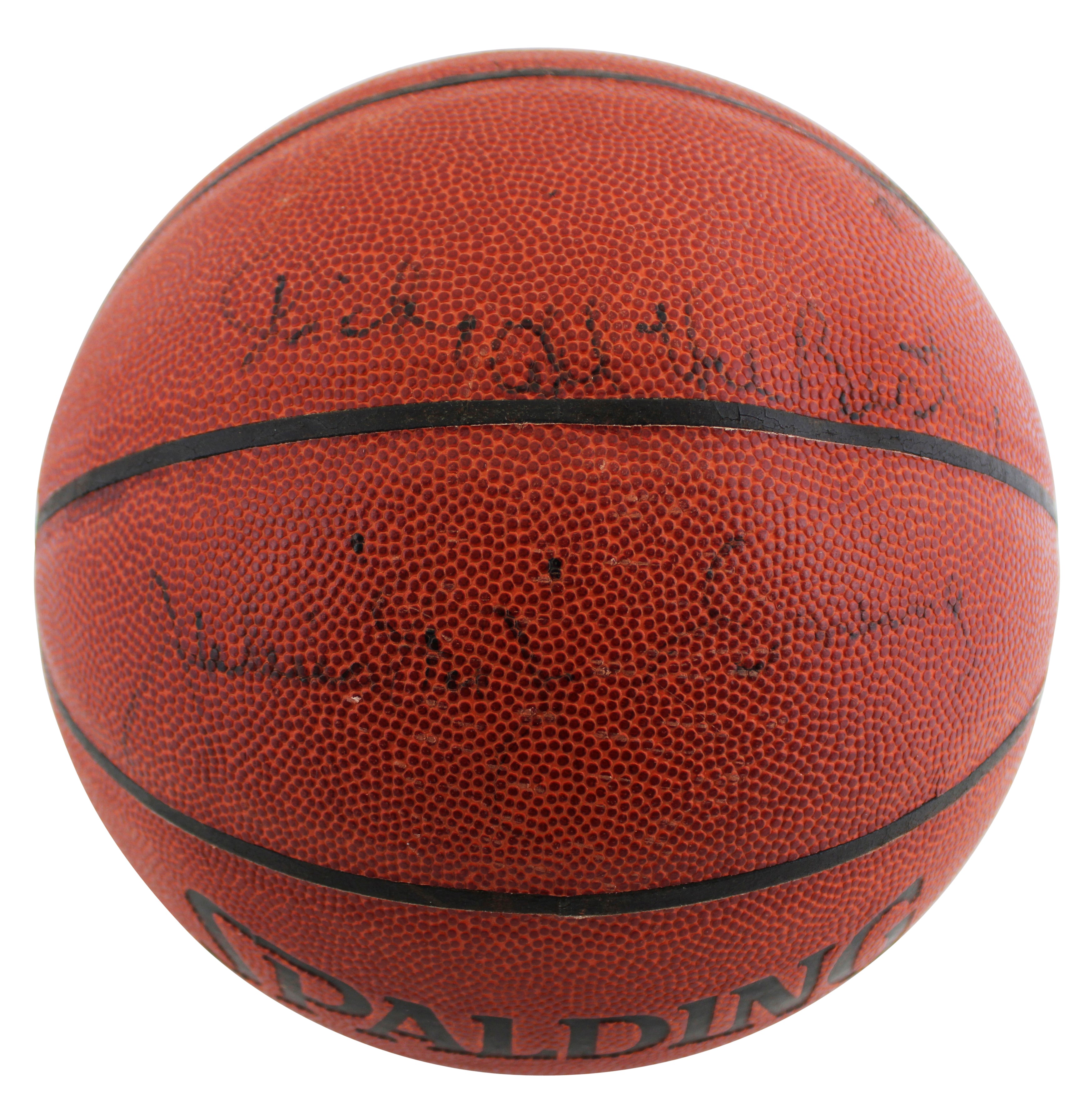 76ers Julius Erving "Dick, All The Best" Signed Spalding Basketball BAS #BU55115