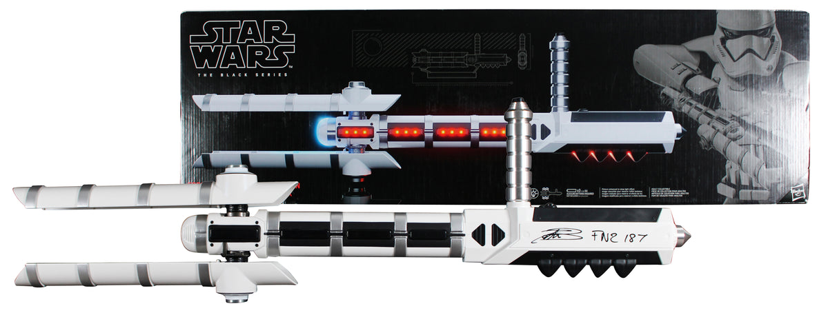 John Boyega Star Wars "FN-2187" Signed Force FX Riot Control Baton BAS