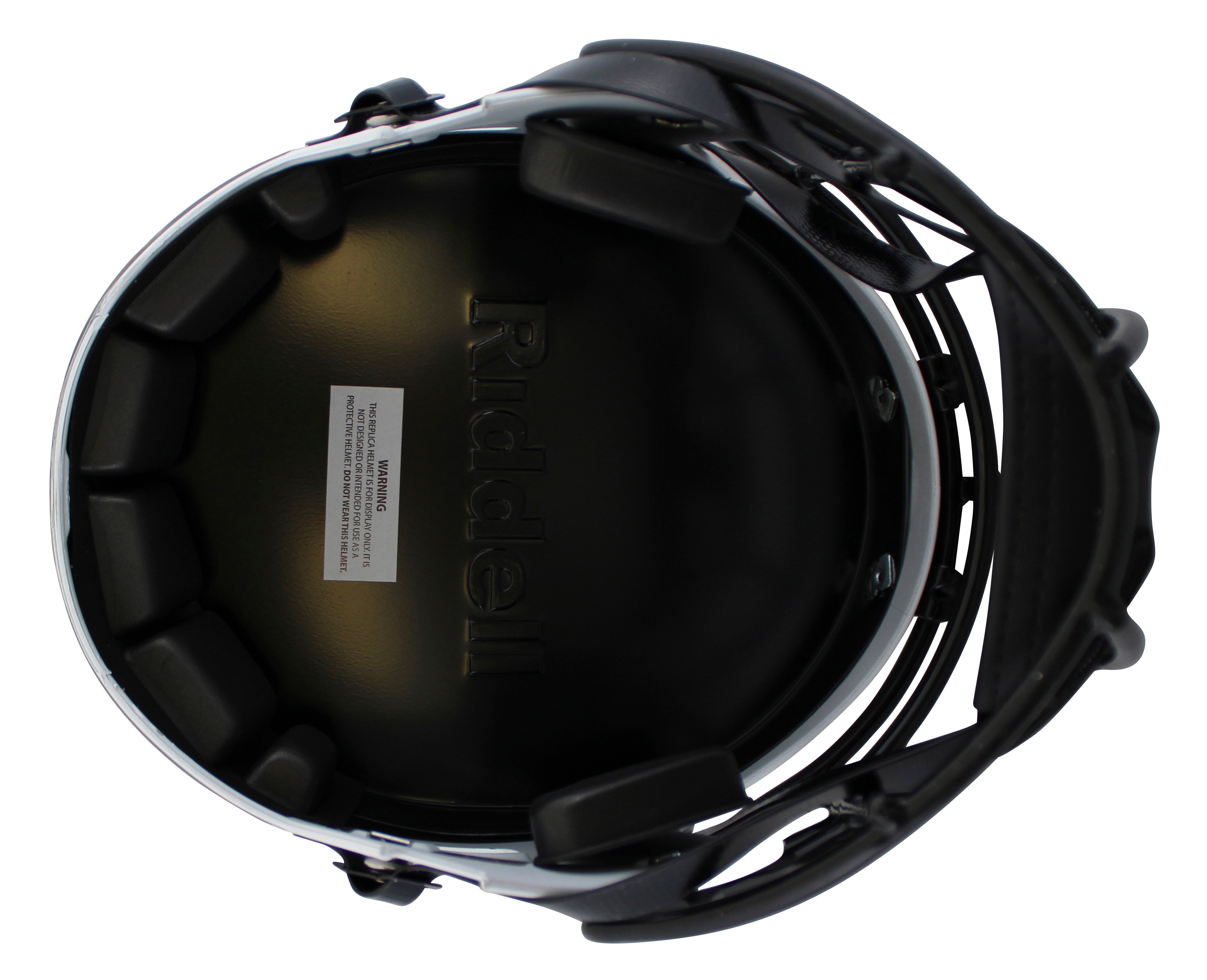 Packers Josh Jacobs Signed Lunar Full Size Speed Rep Helmet BAS Witnessed