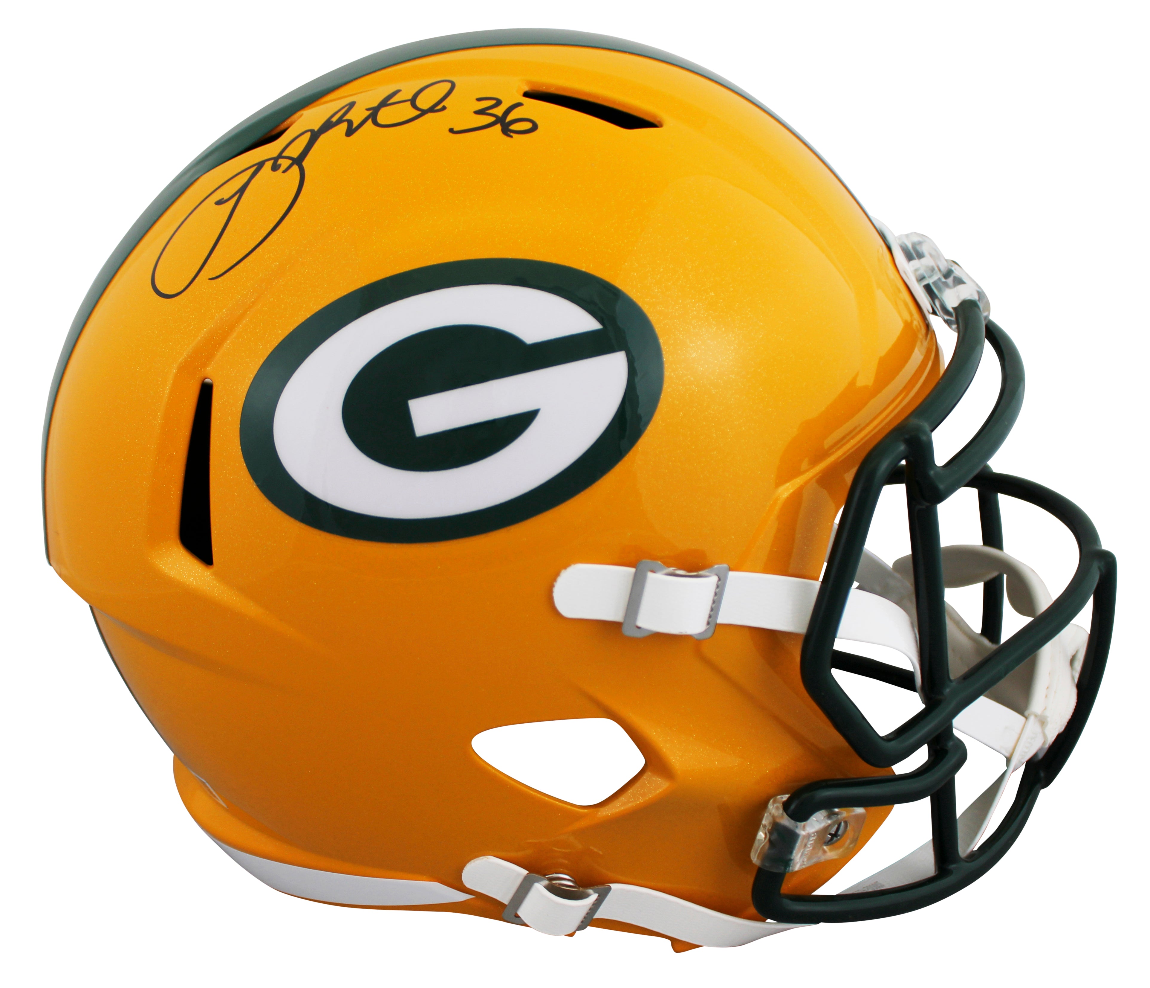 Packers LeRoy Butler Authentic Signed Full Size Speed Rep Helmet BAS Witnessed