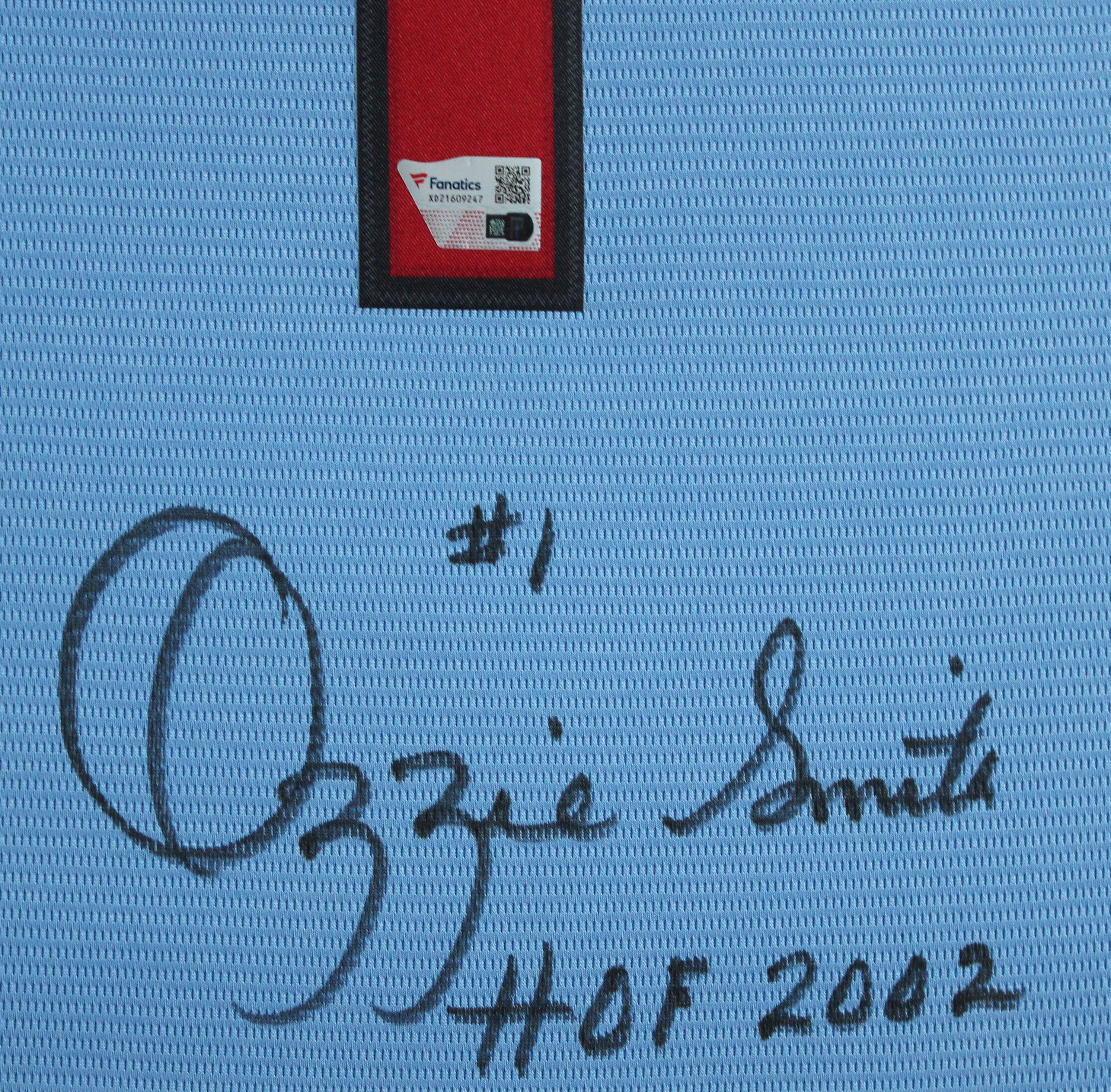 Cardinals Ozzie Smith Authentic Signed Light Blue Nike Framed Jersey Fanatics