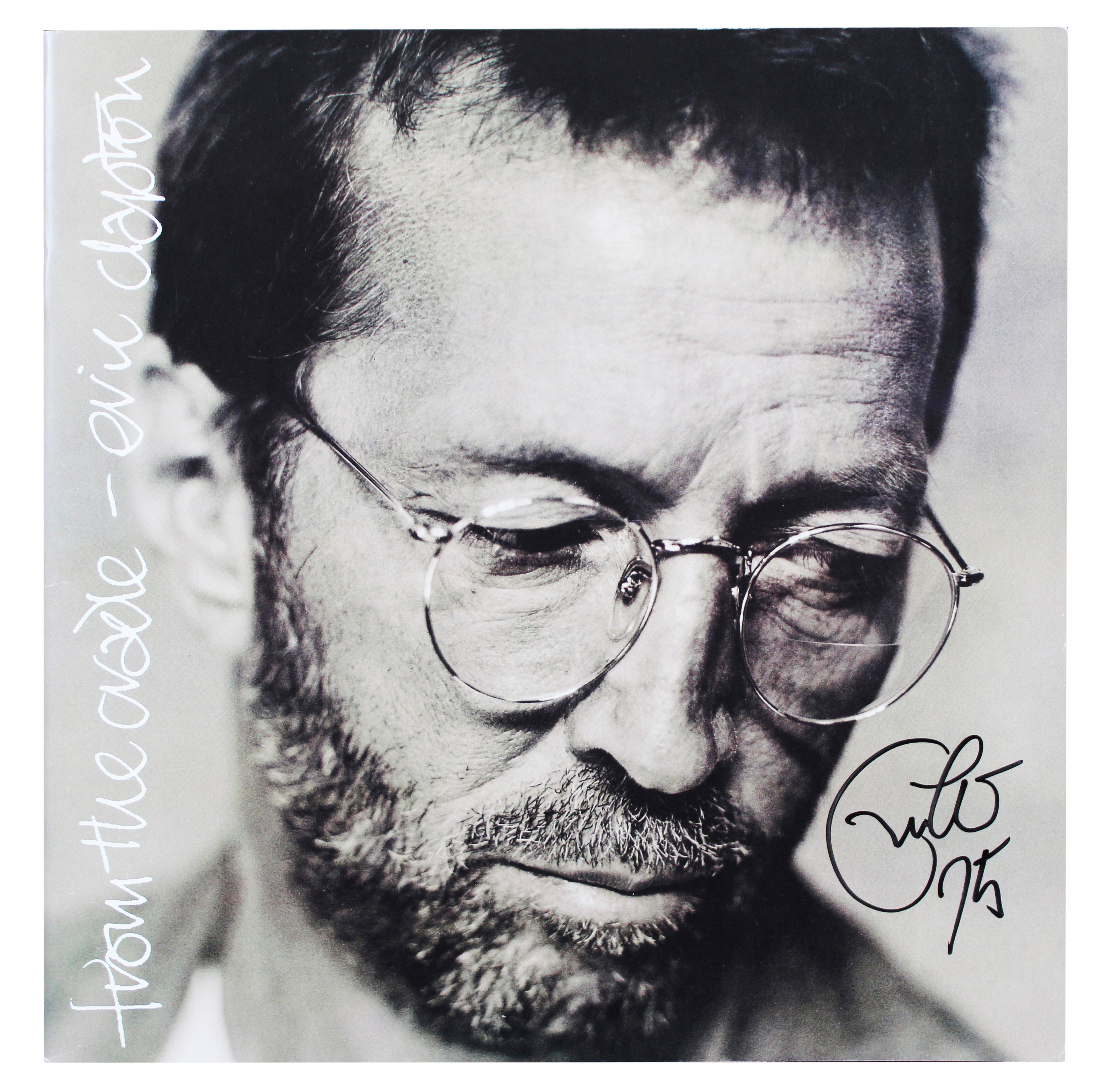 Eric Clapton Authentic Signed From the Cradle Program Autographed JSA #YY14695