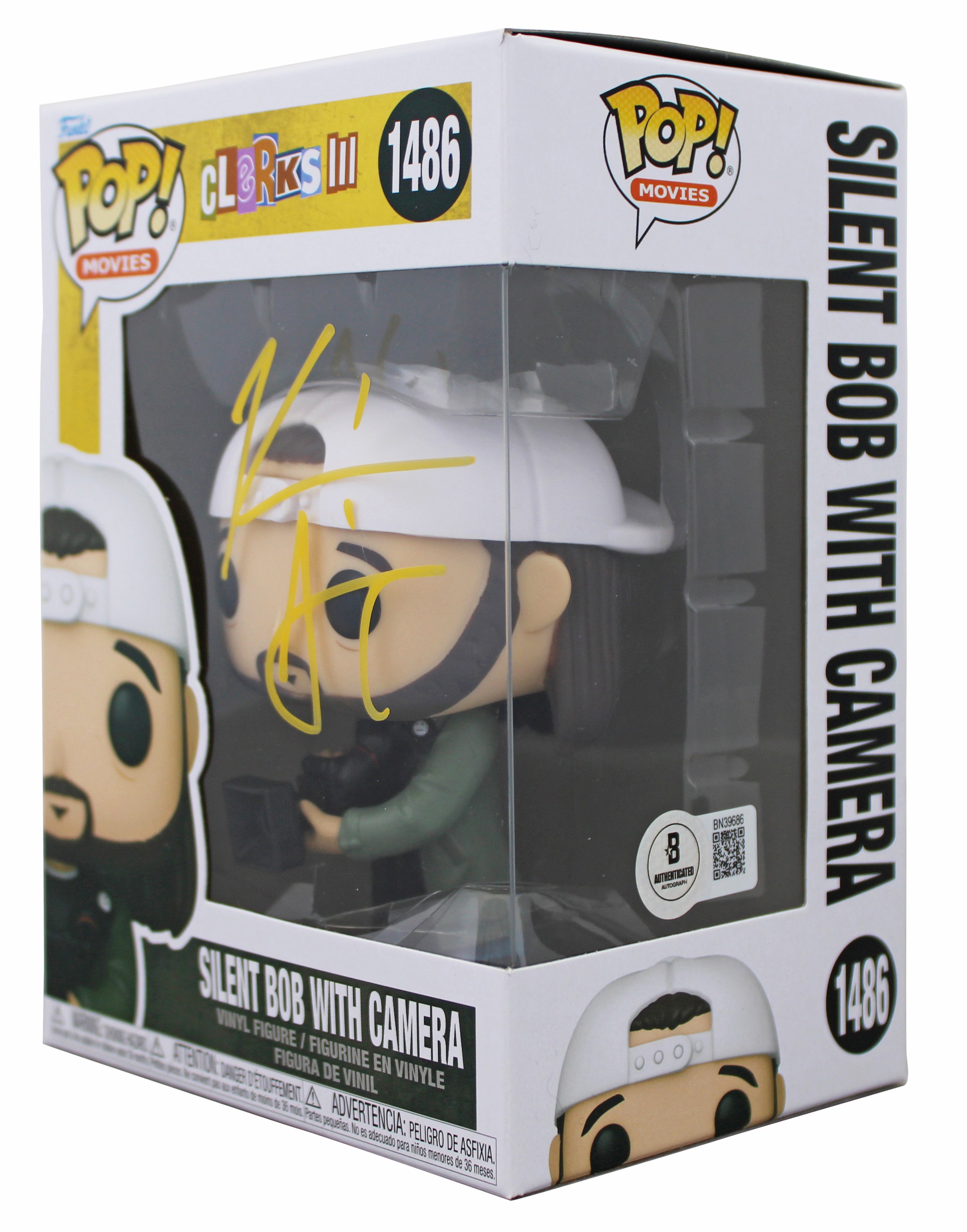 Kevin Smith Clerks III Authentic Signed #1486 Funko Pop Vinyl Figure BAS