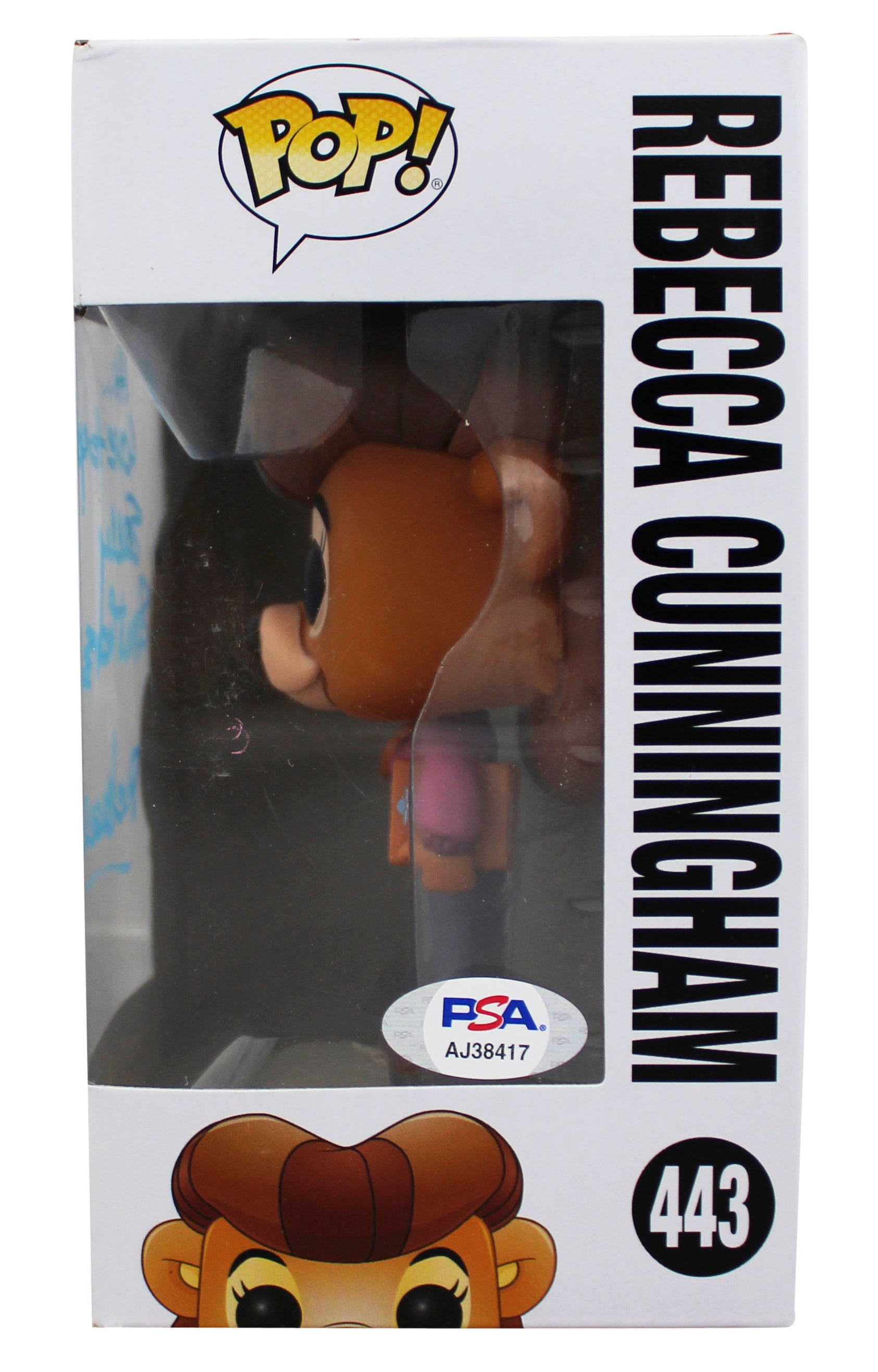 Sally Struthers TaleSpin "Rebecca" Signed #443 Funko Pop Figure PSA/DNA #AJ38417
