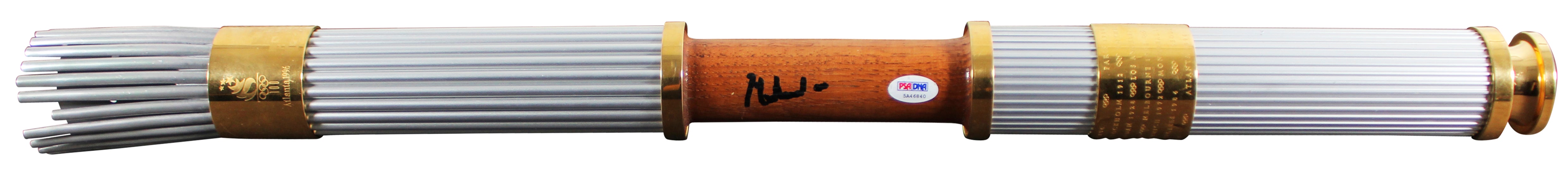 Muhammad Ali Signed 1996 Atlanta Olympics Replica Olympic Torch PSA/DNA #5A46840