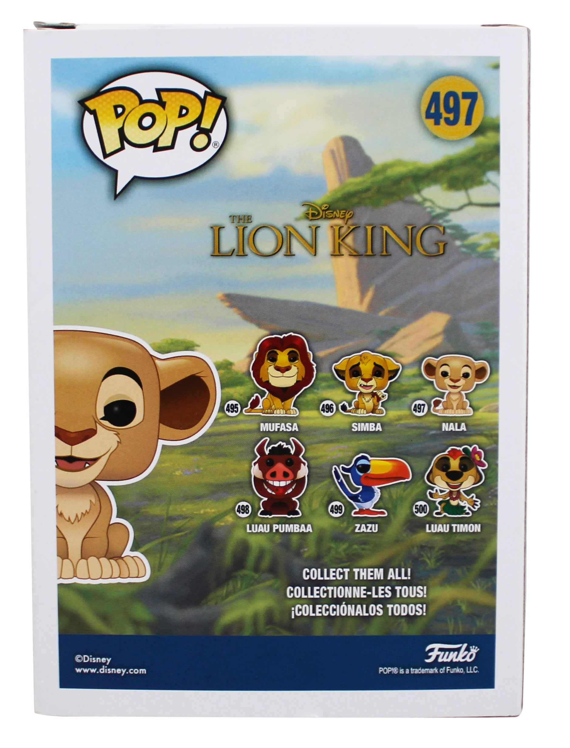 Shahadi Wright Joseph The Lion King Signed #497 Funko Pop Figure PSA #AF65542
