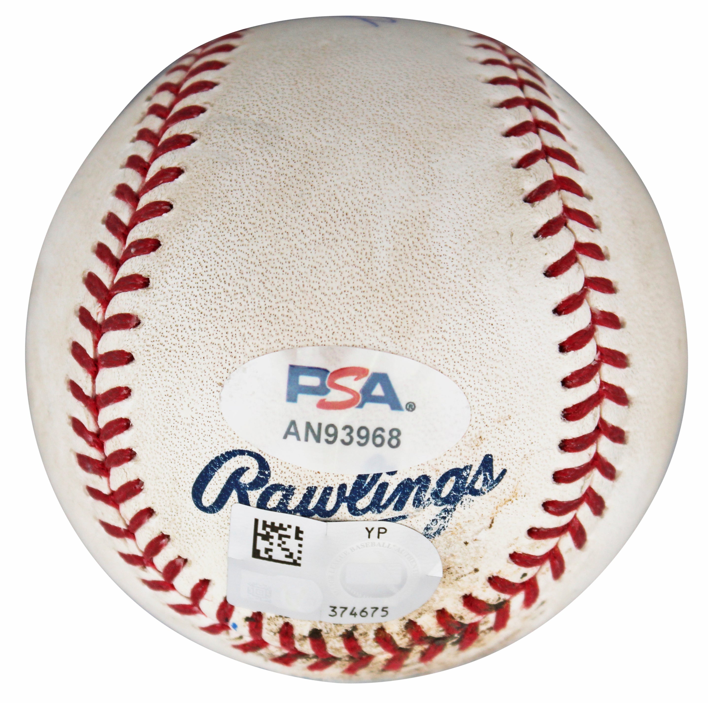 D-Backs Corbin Carroll Signed 5/20/2024 Game Used Oml Baseball MLB & PSA