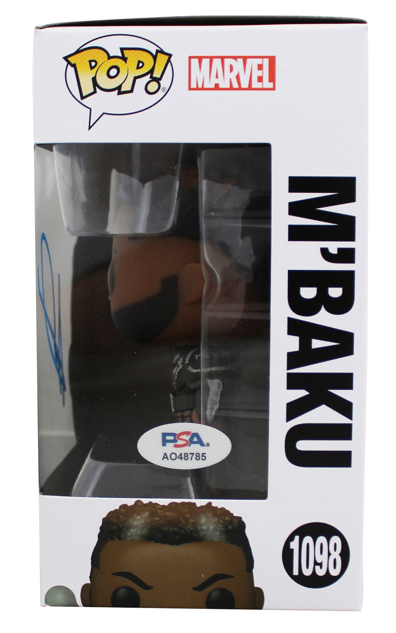 Winston Duke Black Panther Signed M'Baku #1098 Funko Pop Figure PSA/DNA #AO48785