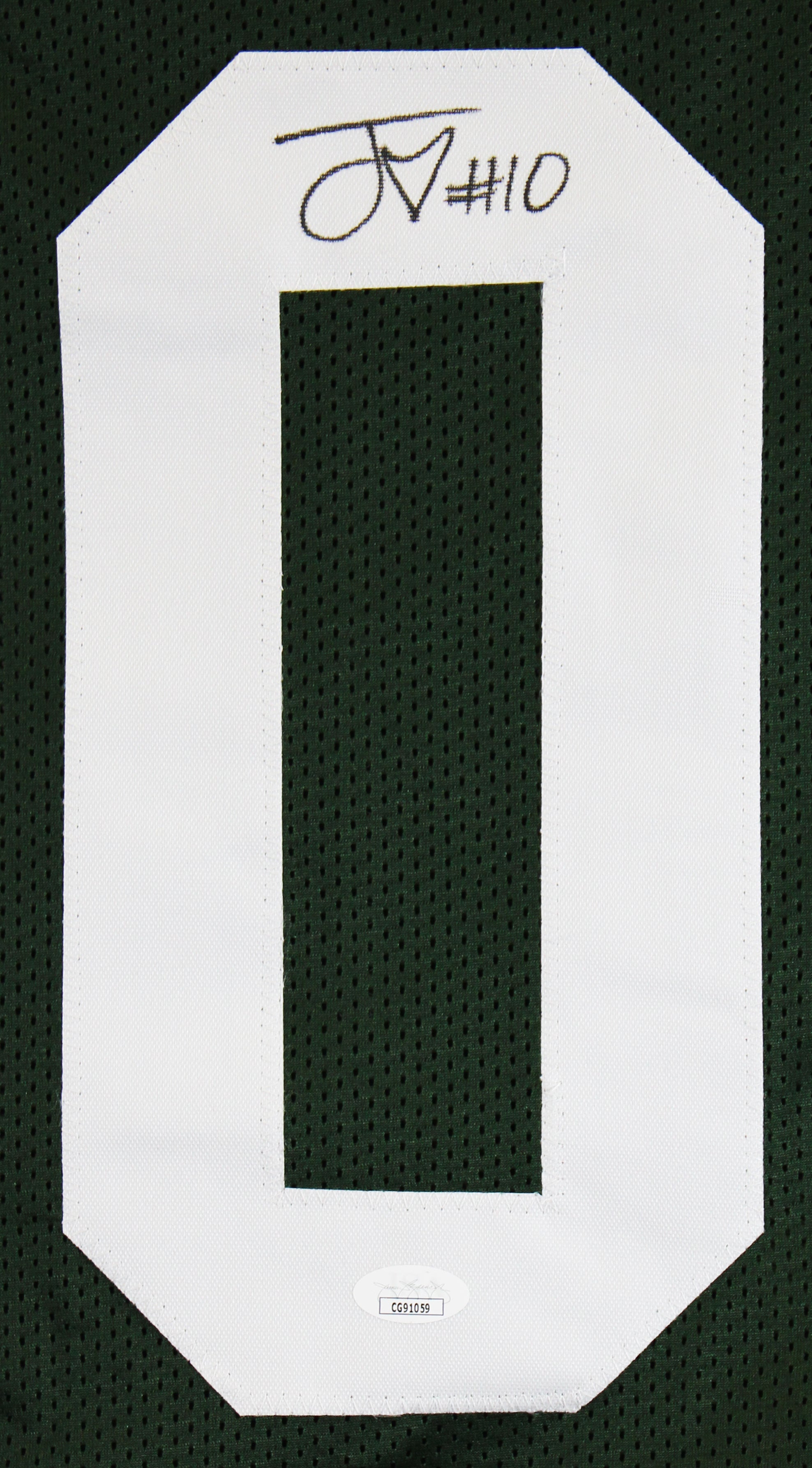 Jordan Love Authentic Signed Green Pro Style Jersey Autographed JSA