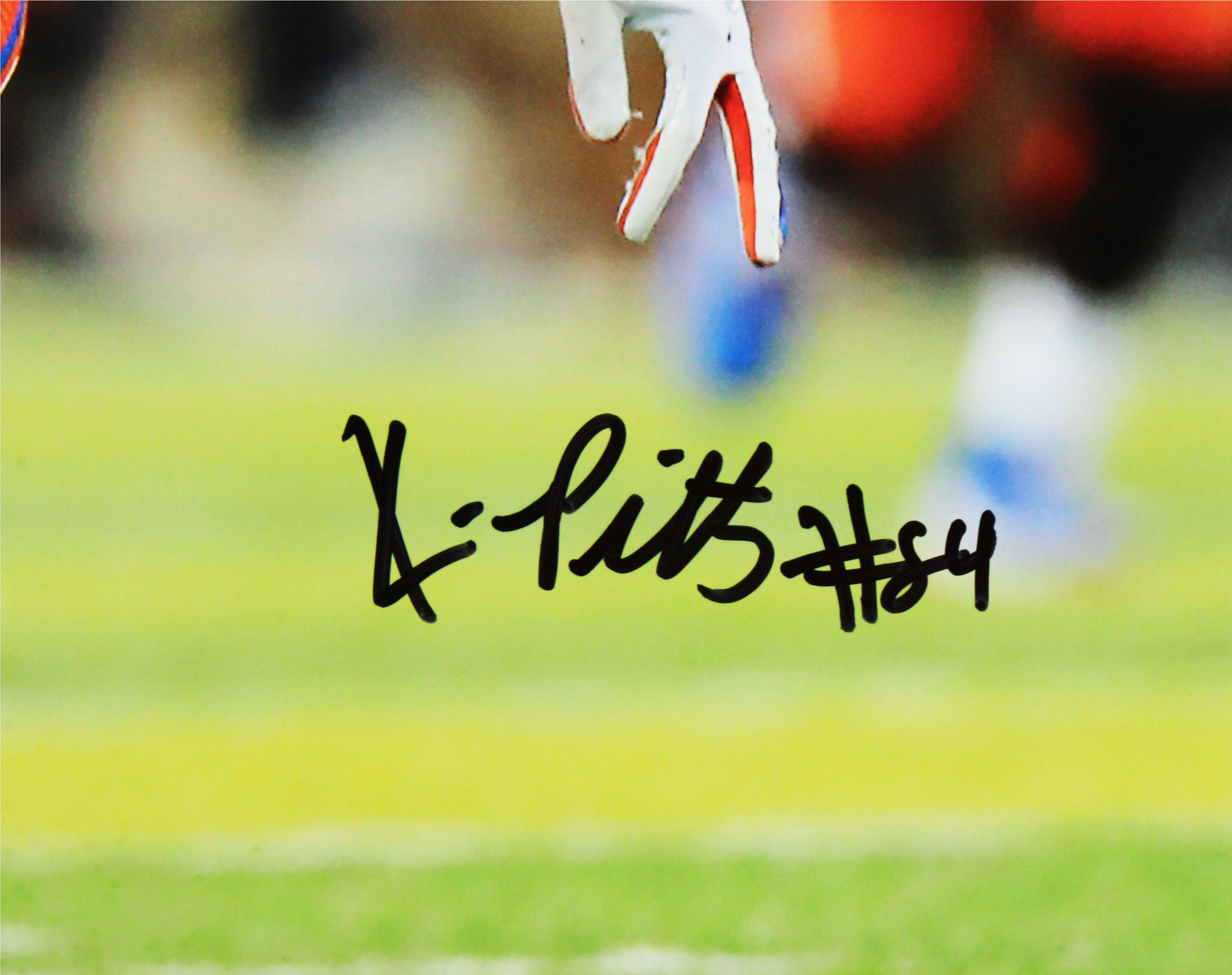 Florida Kyle Pitts Authentic Signed 16x20 Vertical Photo BAS Witnessed