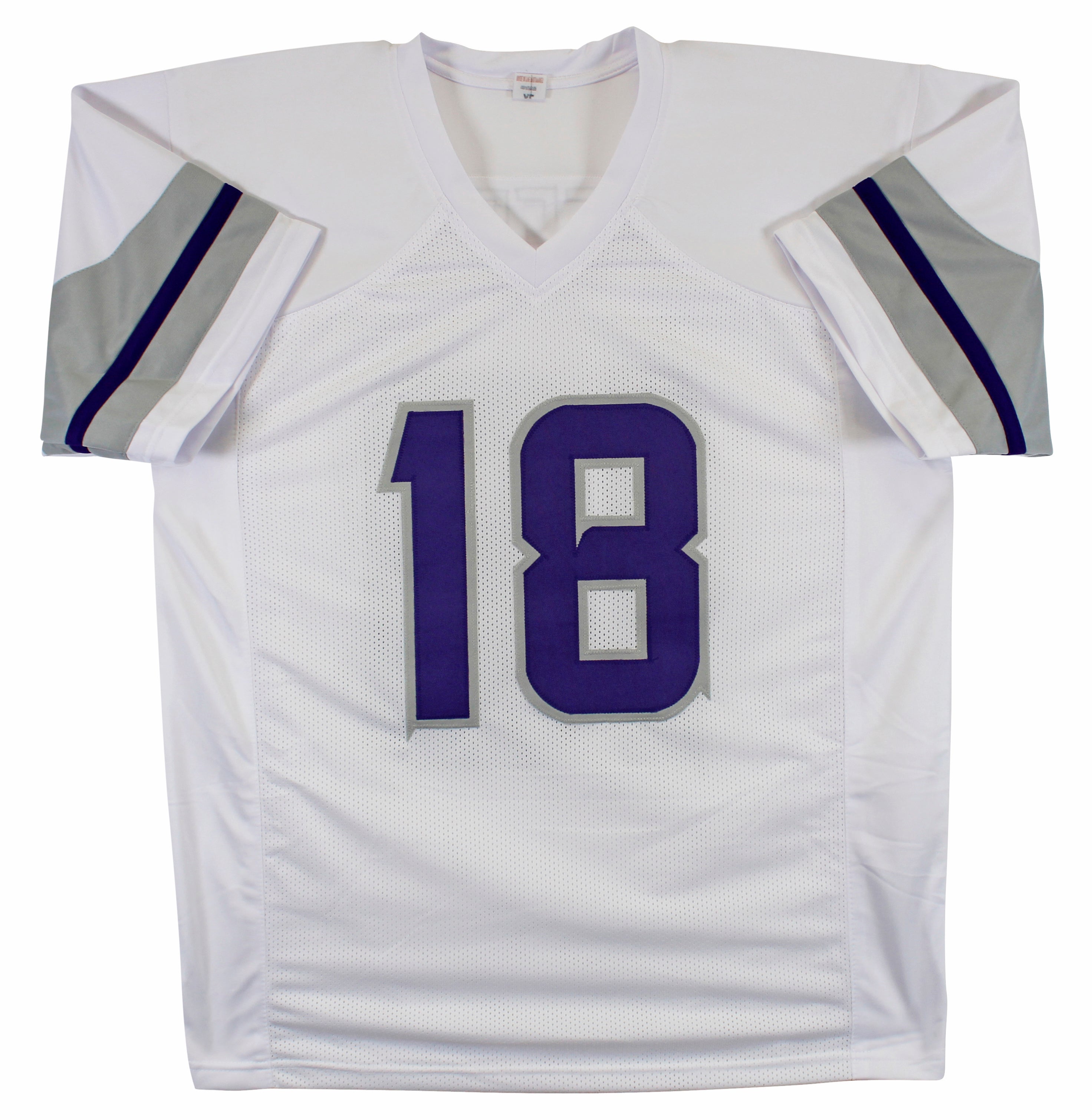 Justin Jefferson Authentic Signed White Alternate Pro Style Jersey BAS Witnessed