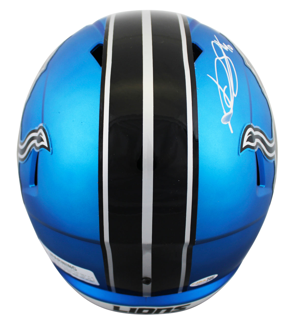 Lions Ndamukong Suh Signed 2024 On-Field Alt F/S Speed Rep Helmet JSA #WC846050