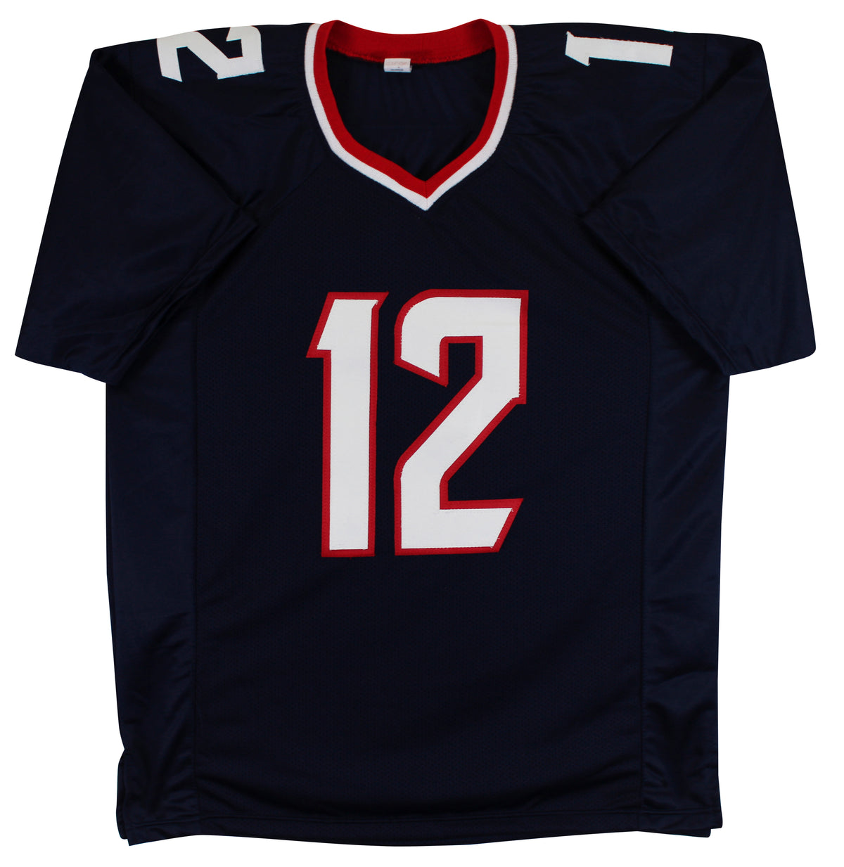 Nico Collins Authentic Signed Navy Pro Style Jersey Autographed BAS Witnessed 2