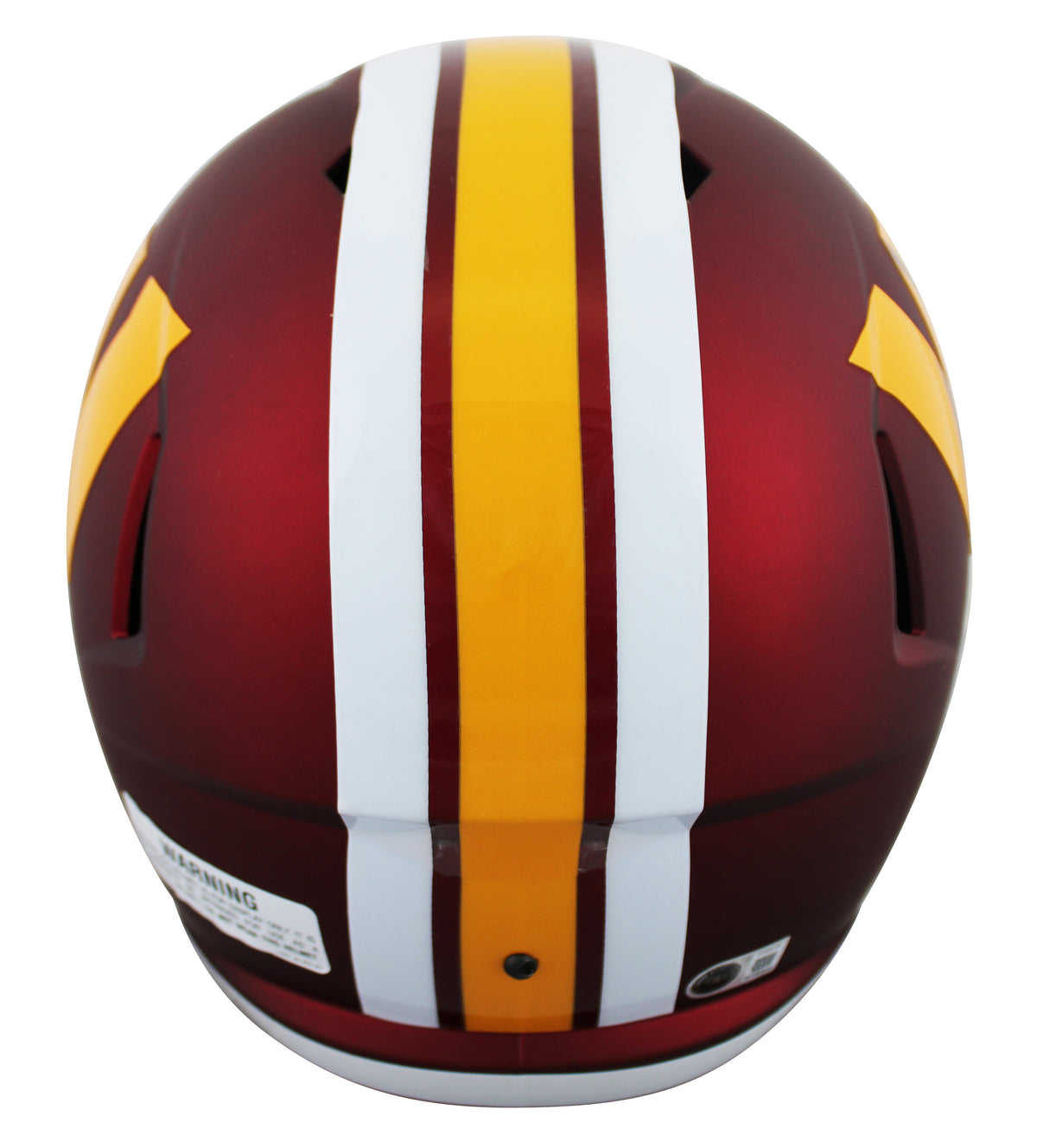 Commanders John Riggins Signed 2025 Alt F/S Speed Rep Helmet W/ Case BAS Witness