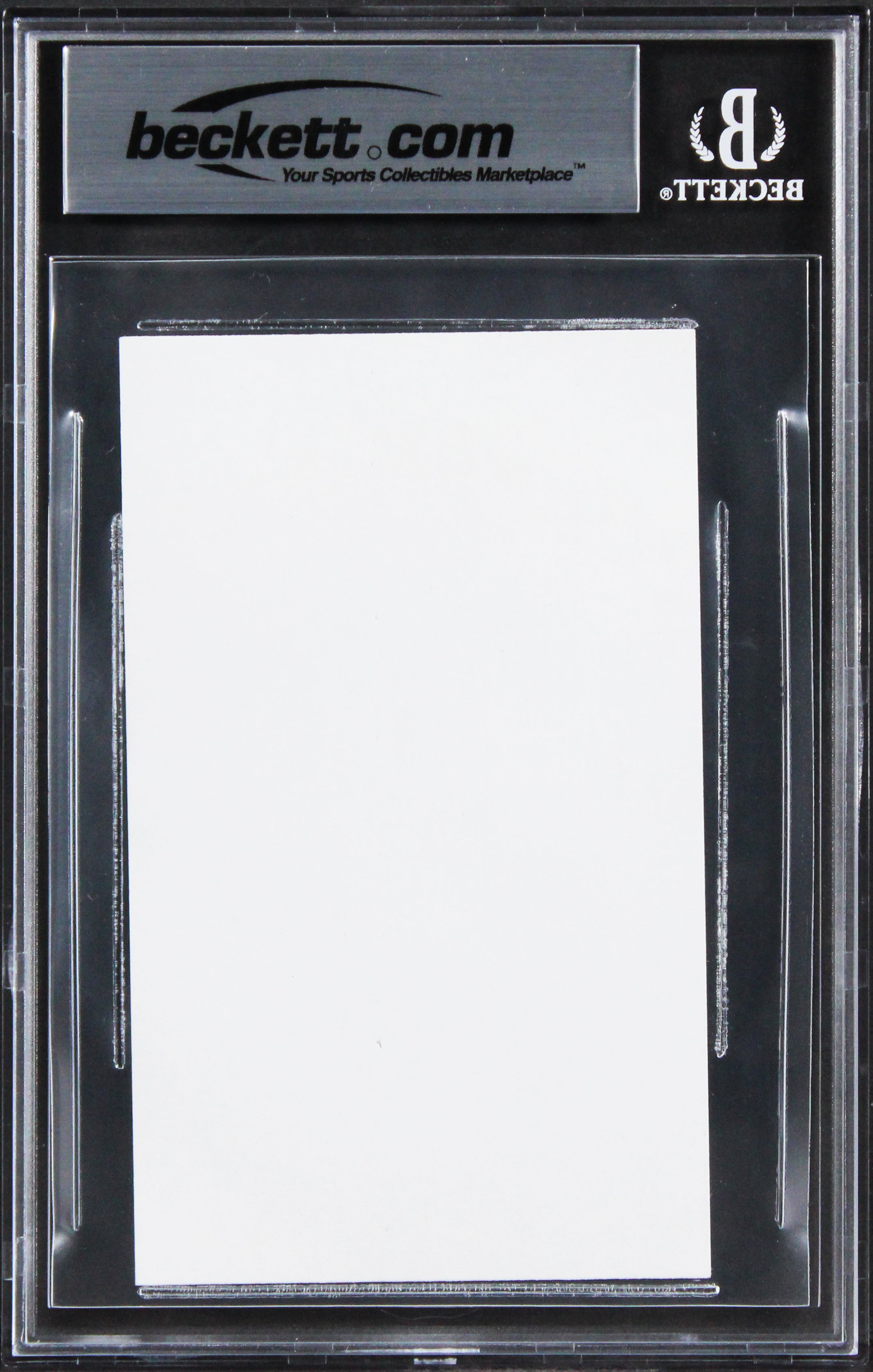 Norm MacDonald Saturday Night Live Authentic Signed 3x5 Index Card BAS Slabbed