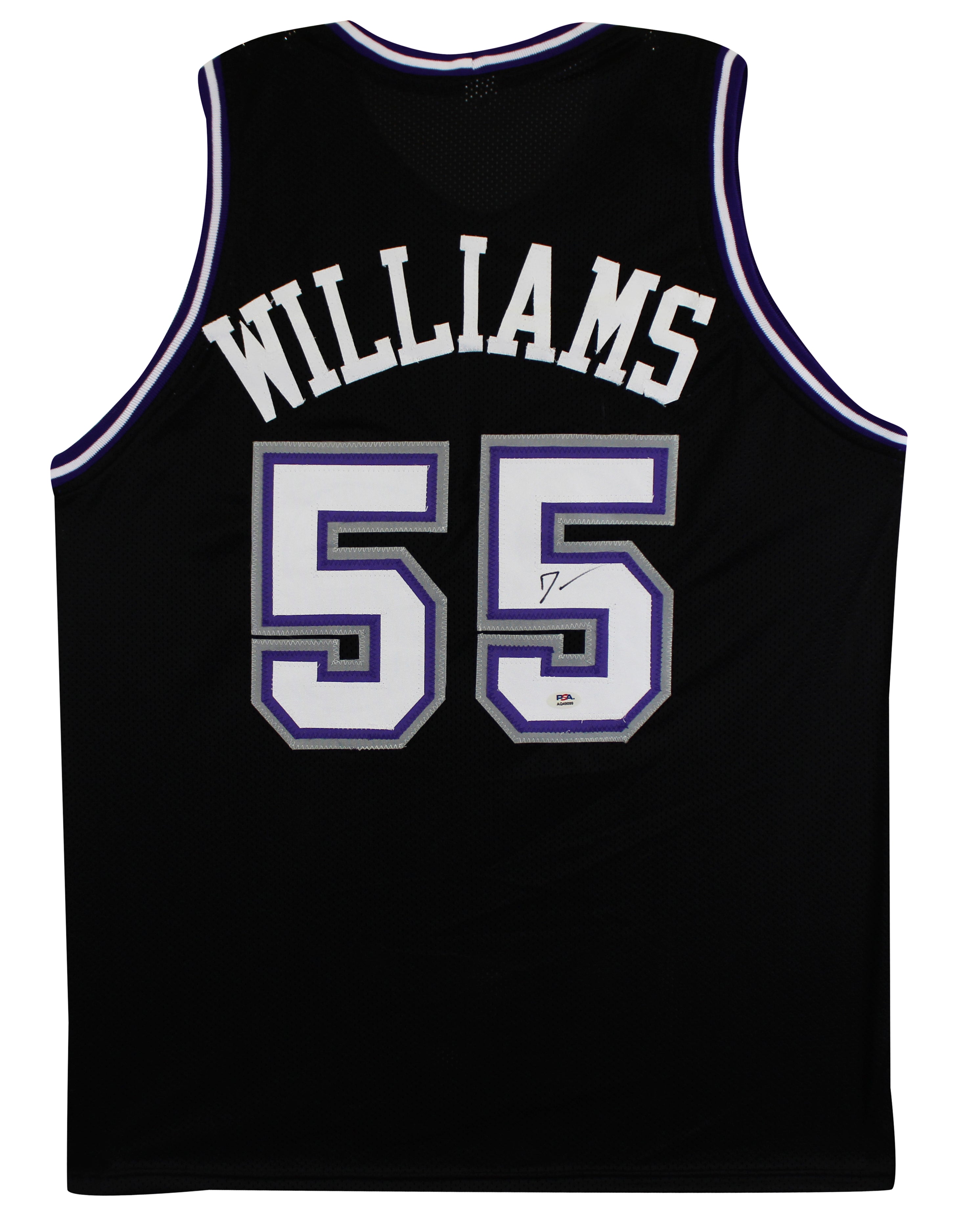 Jason Williams Authentic Signed Black Pro Style Jersey Autographed PSA/DNA 2