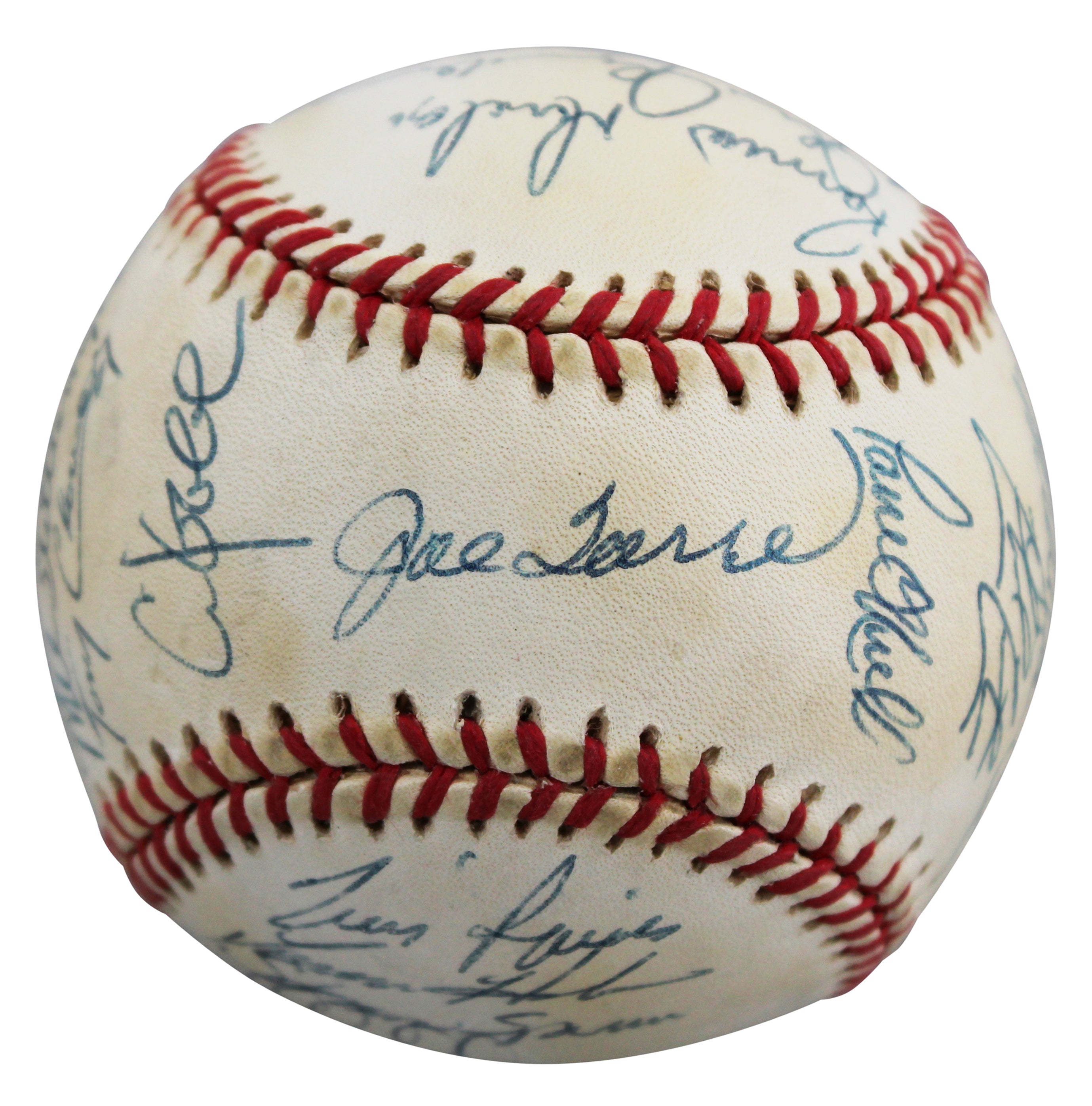 Yankees (26) Torre, Rivera, Raines Signed WS Logo OML Baseball BAS #AE64057