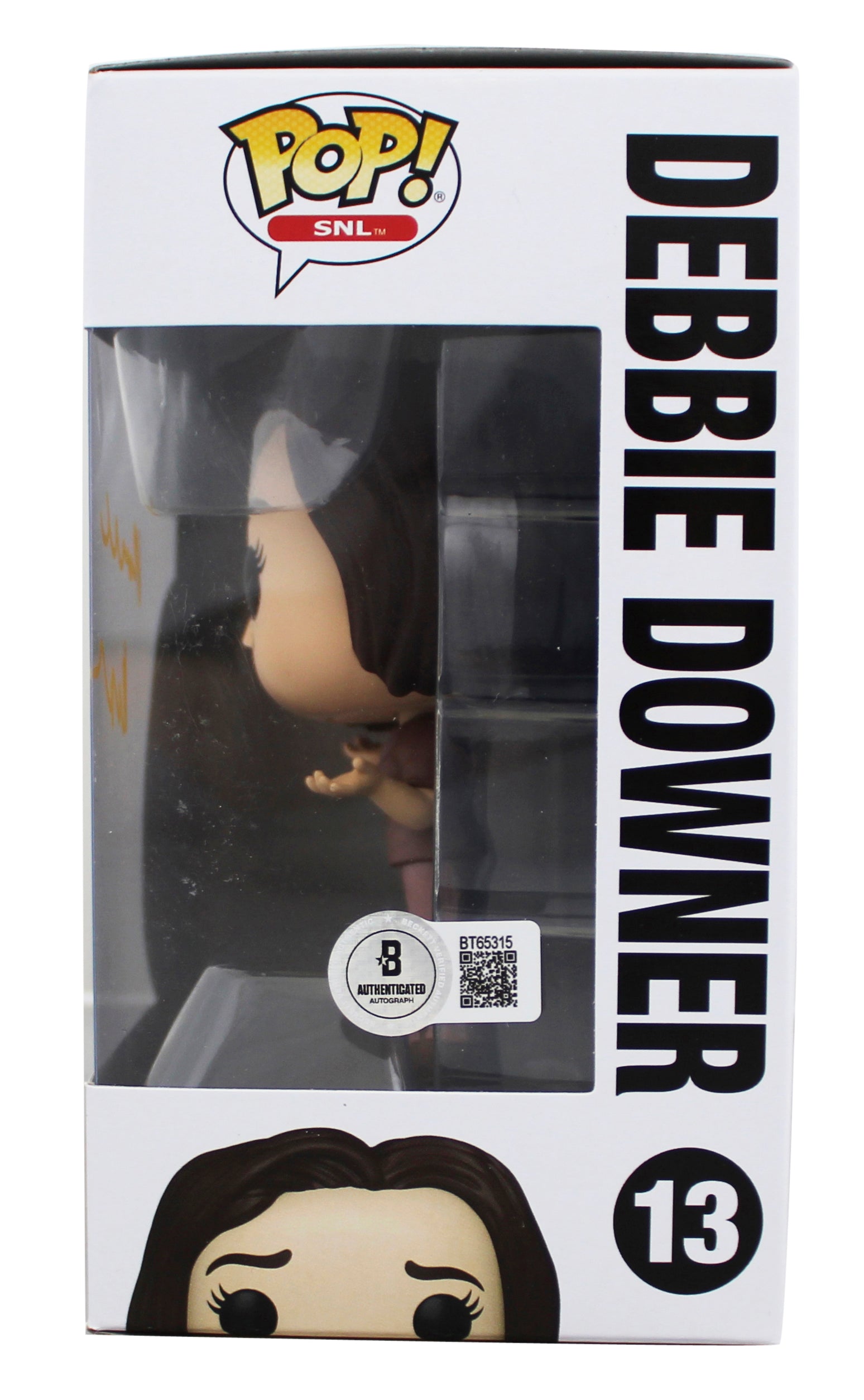 Rachel Dratch Saturday Night Live Signed #13 Funko Pop Vinyl Figure BAS #BT65315
