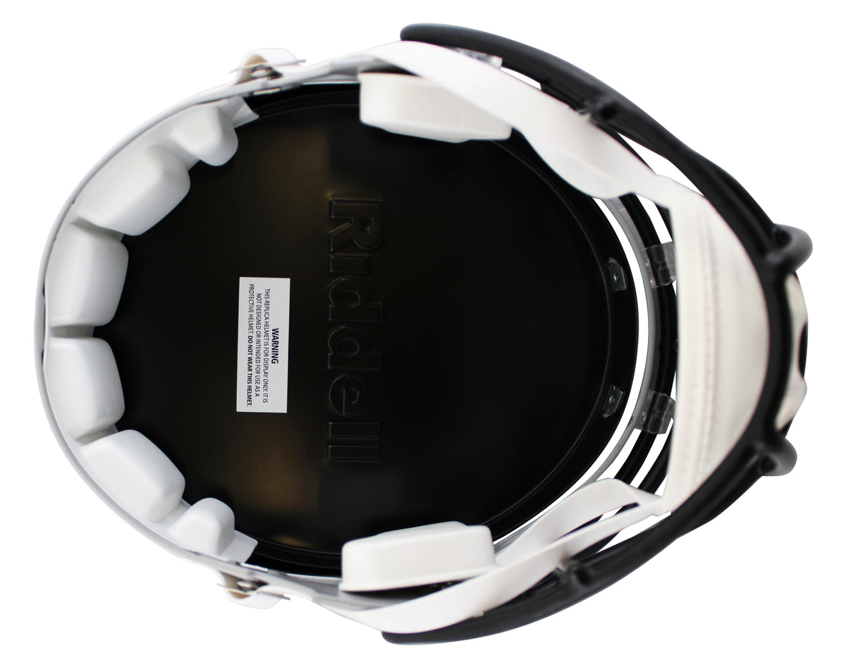 Panthers Luke Kuechly Signed Full Size Speed Rep Helmet BAS Witnessed #1W675012