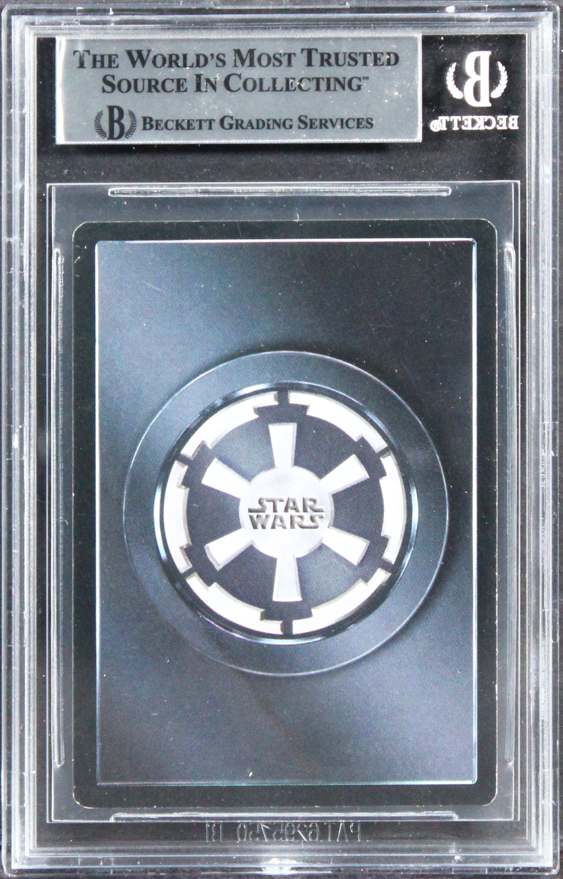 Star Wars (5) Huston, Owyeung, Berg +2 Signed 1999 SW Endor #80 Card BAS Slabbed