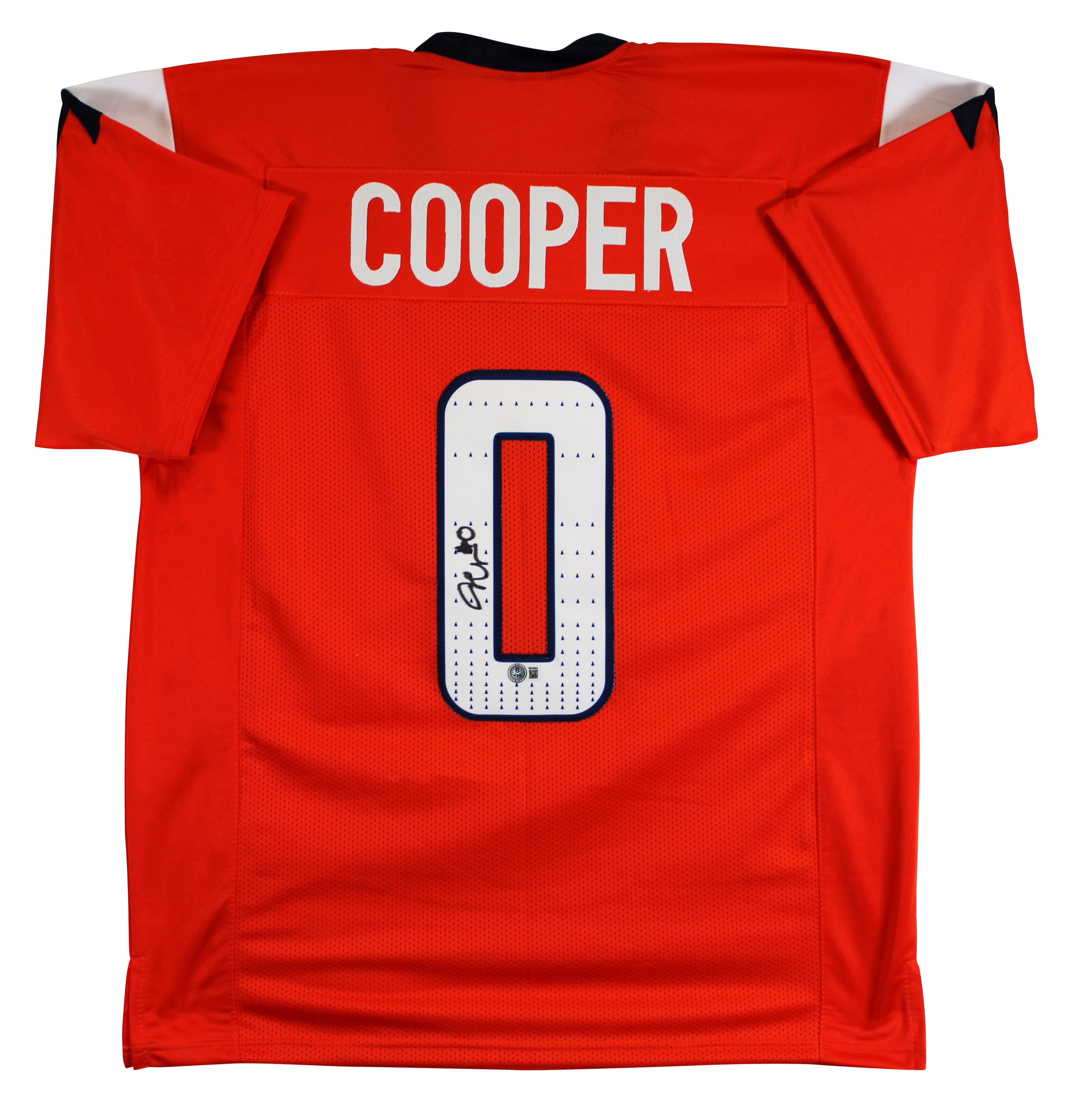Jonathan Cooper Authentic Signed Orange Pro Style Jersey BAS Witnessed