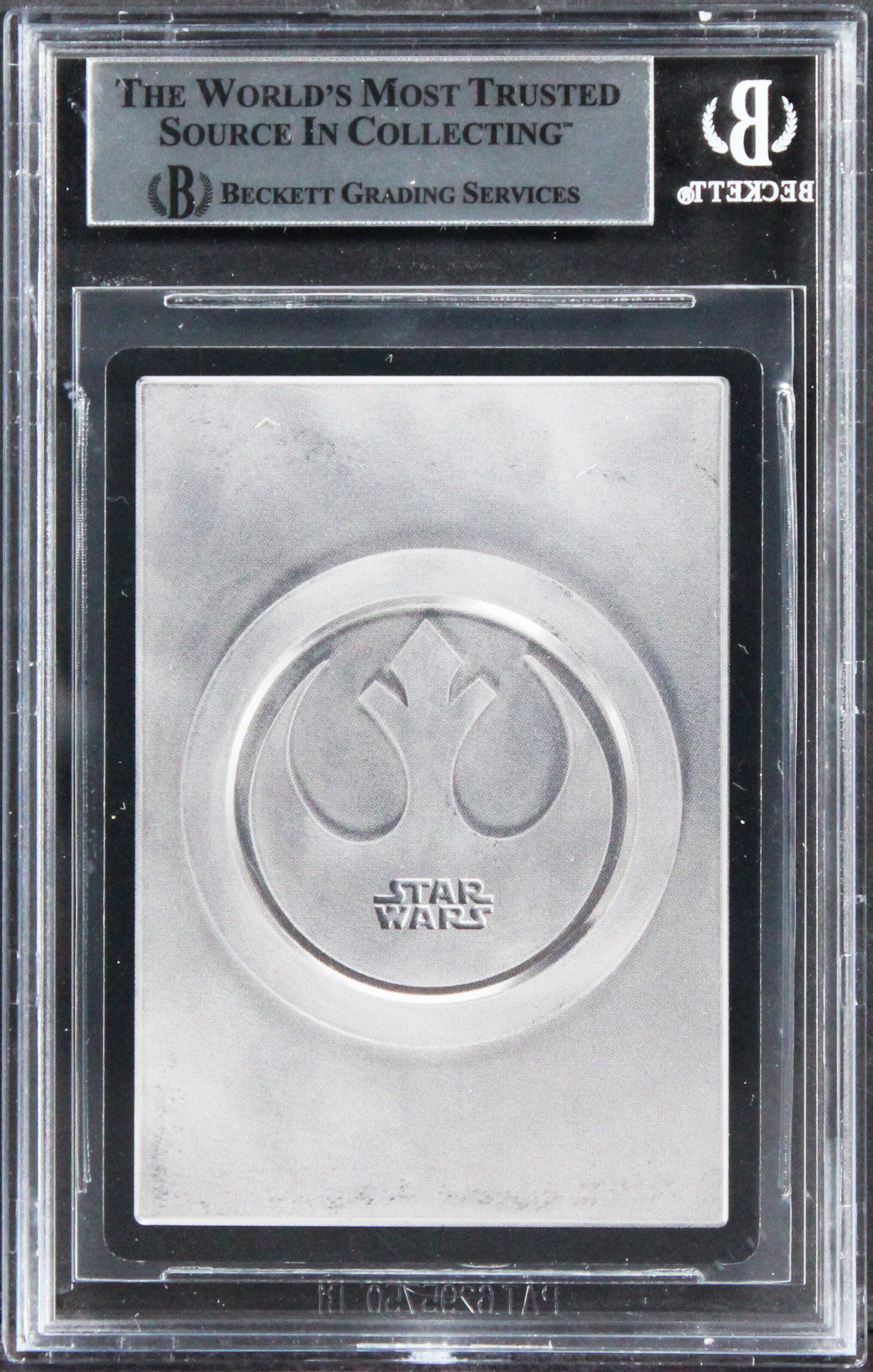 Star Wars (3) Huston, Owyeung & Bailey 1997 SW Cloud City #92 Card BAS Slabbed