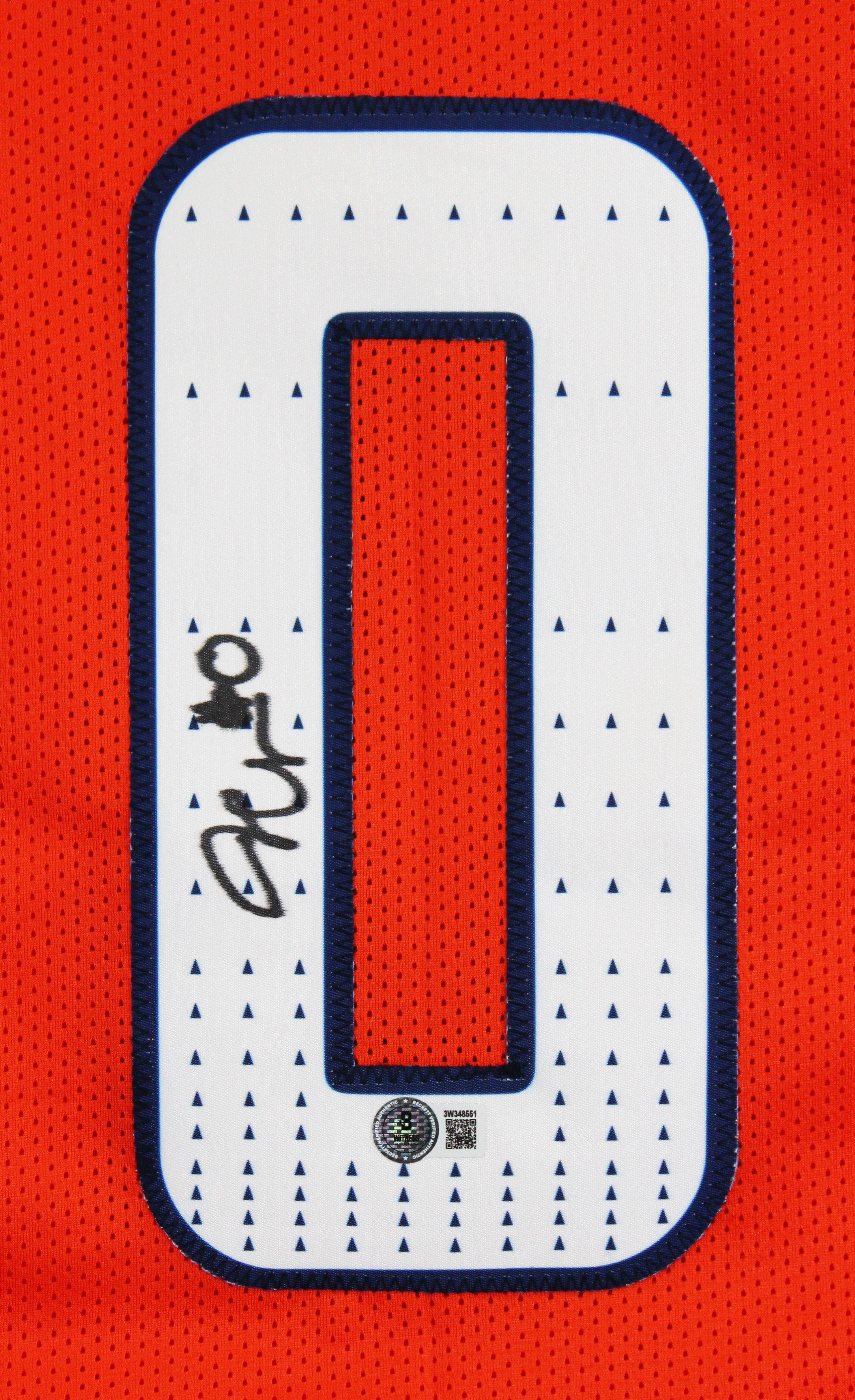 Jonathan Cooper Authentic Signed Orange Pro Style Jersey BAS Witnessed